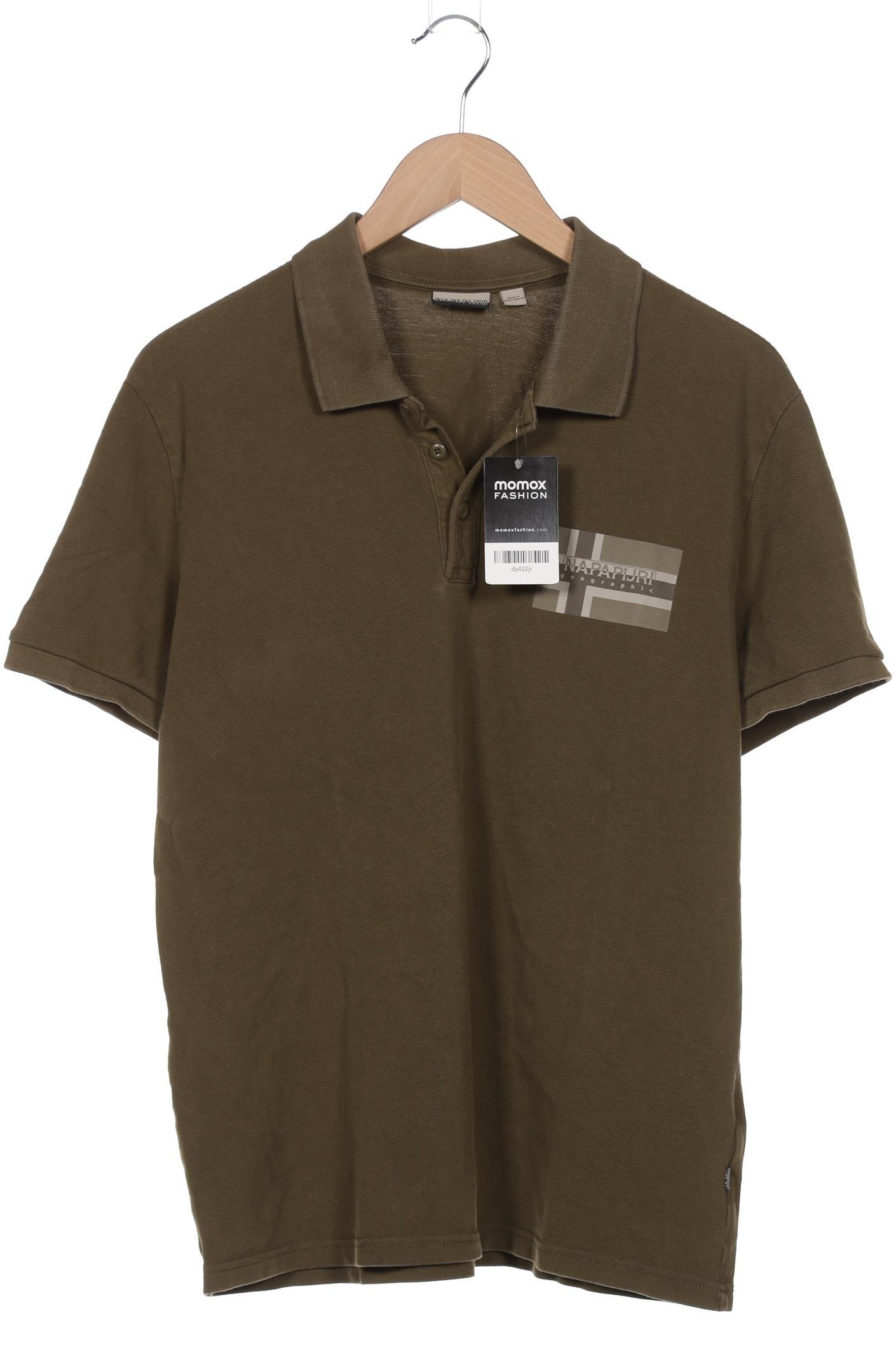 

Napapijri Herren Poloshirt, grün, Gr. 54