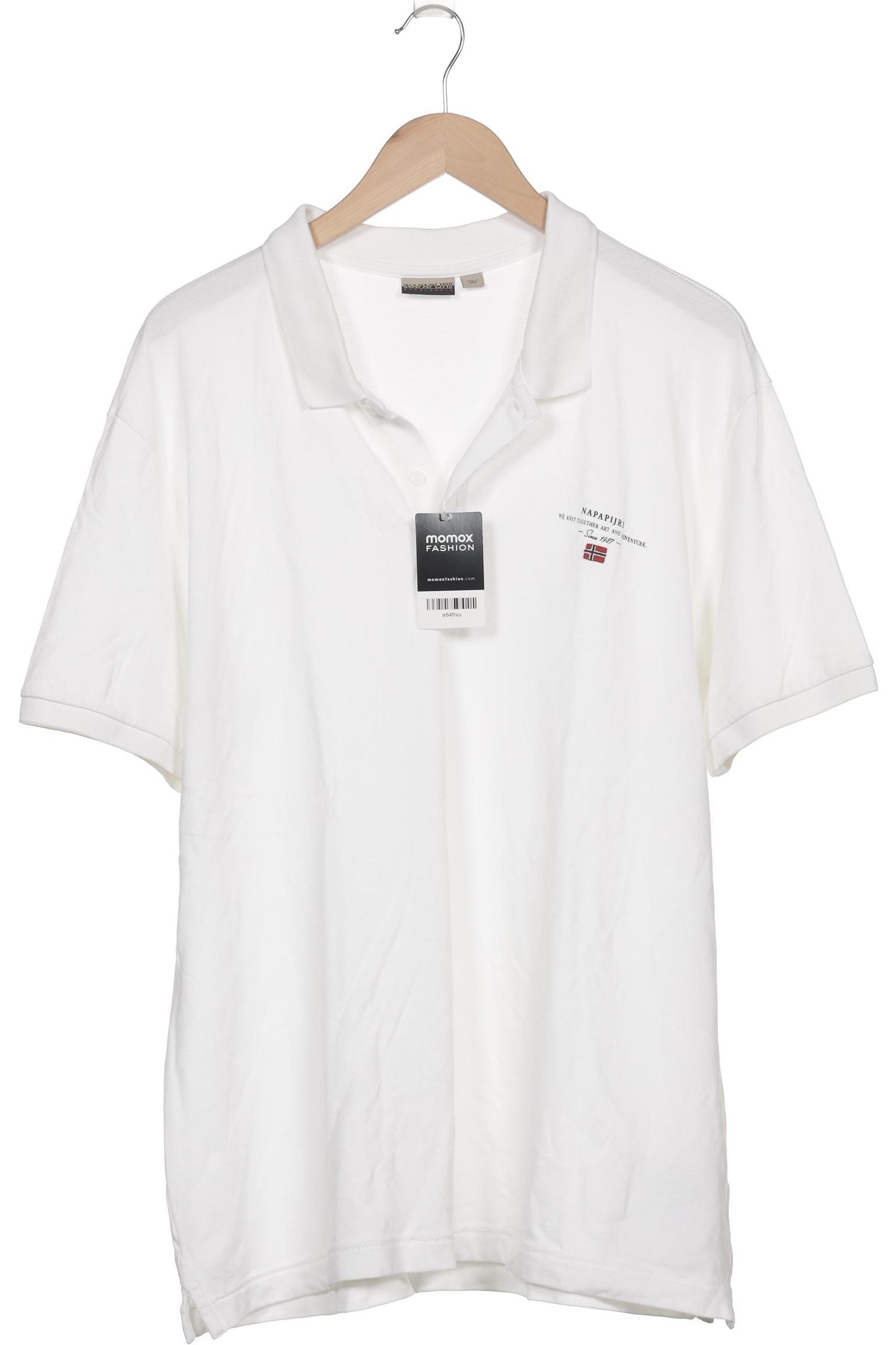 

Napapijri Herren Poloshirt, weiß, Gr. 58