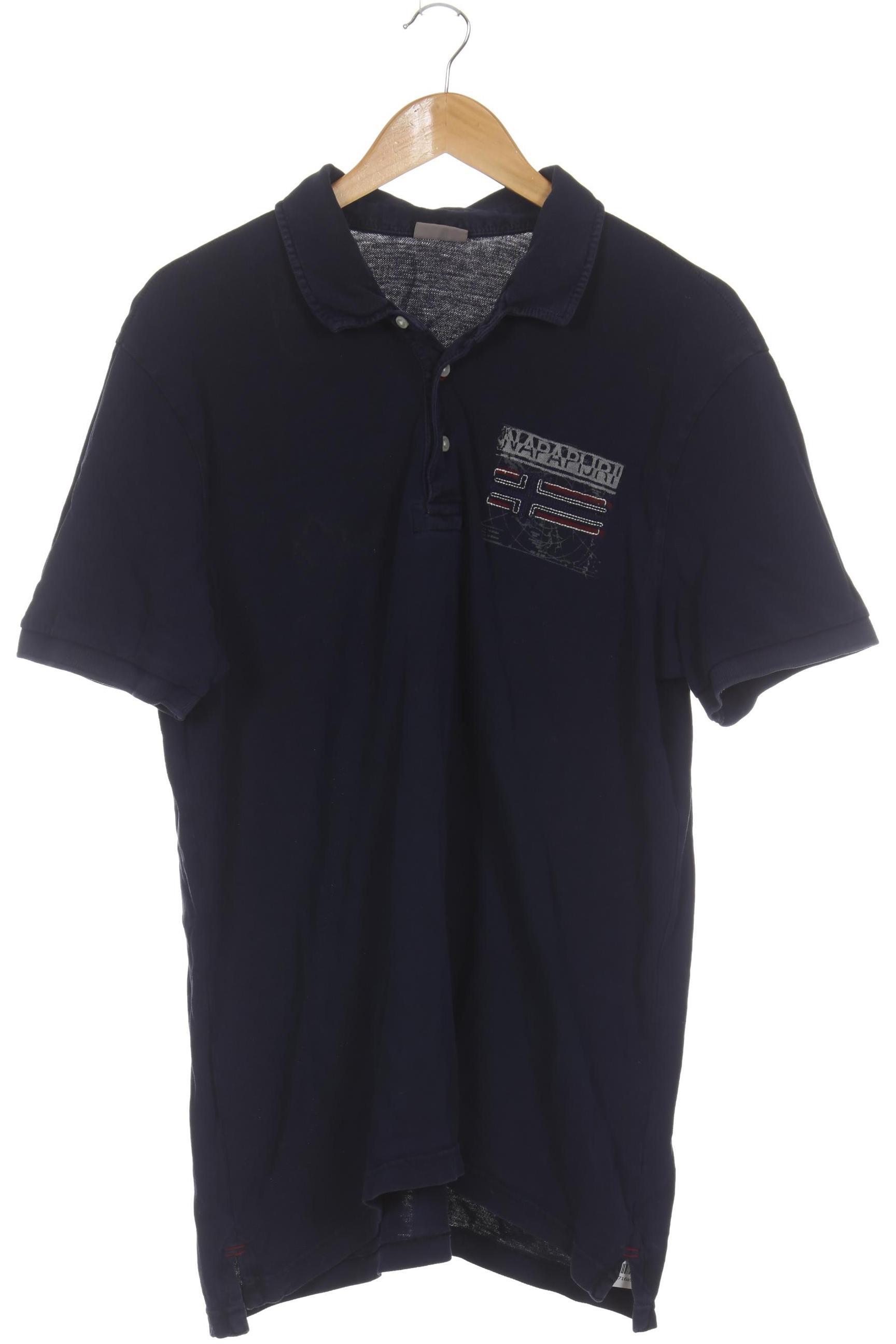 

Napapijri Herren Poloshirt, blau, Gr.