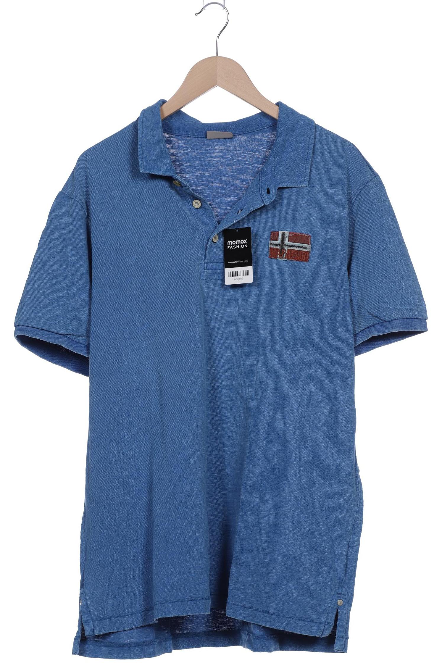 

Napapijri Herren Poloshirt, blau, Gr. 58
