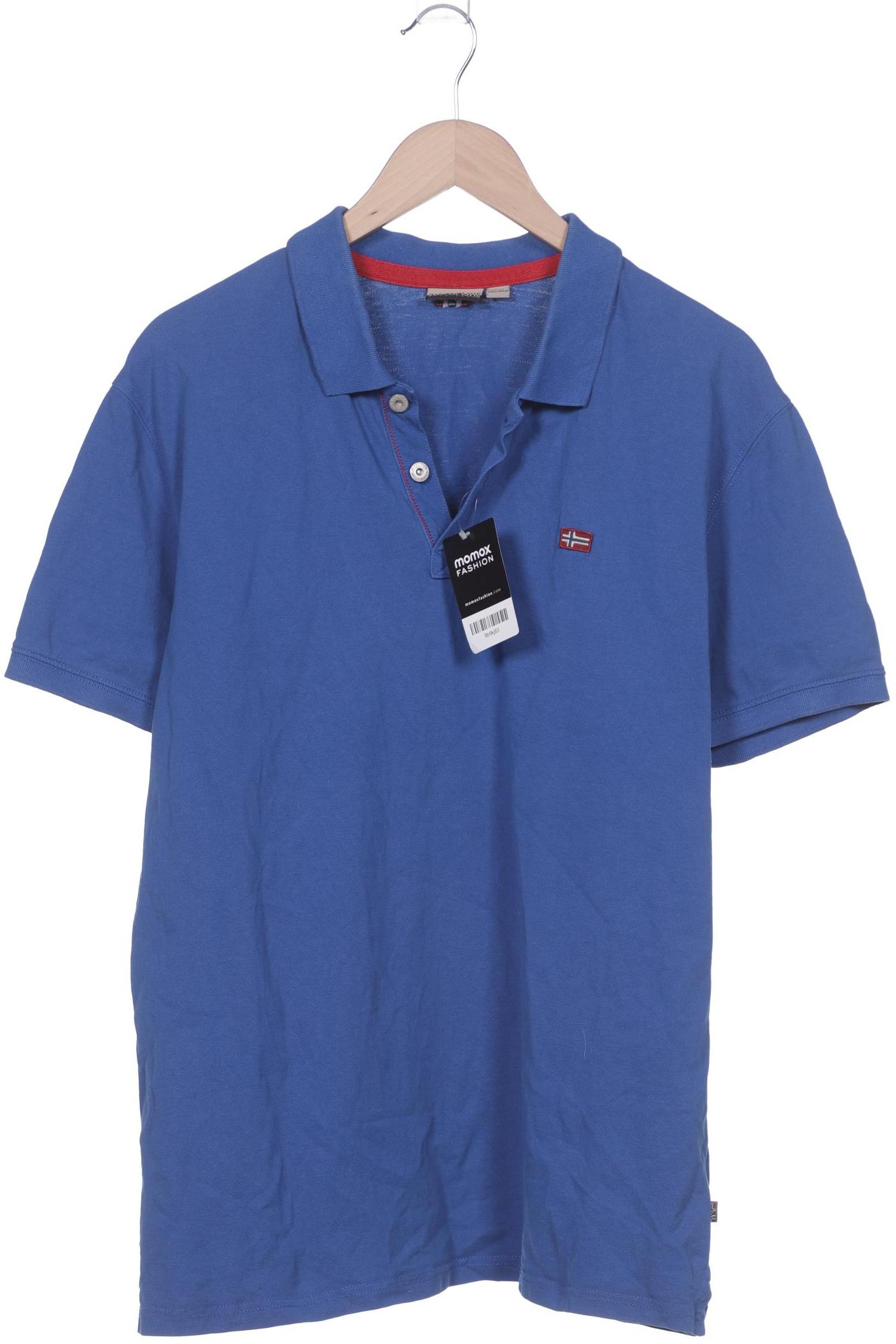 

Napapijri Herren Poloshirt, blau, Gr. 56