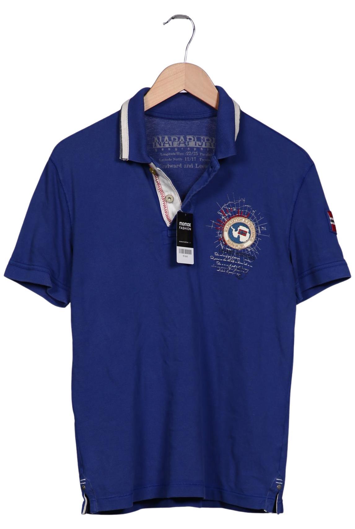 

Napapijri Herren Poloshirt, blau, Gr. 48