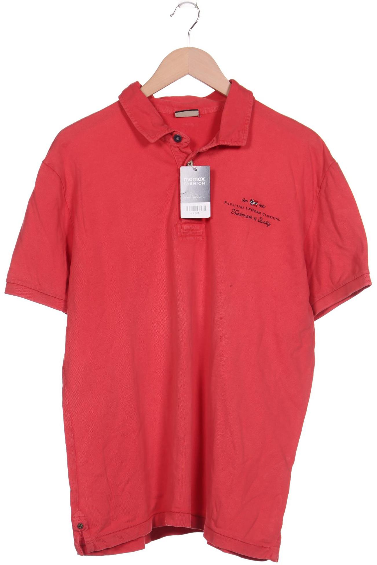 

Napapijri Herren Poloshirt, rot, Gr. 56