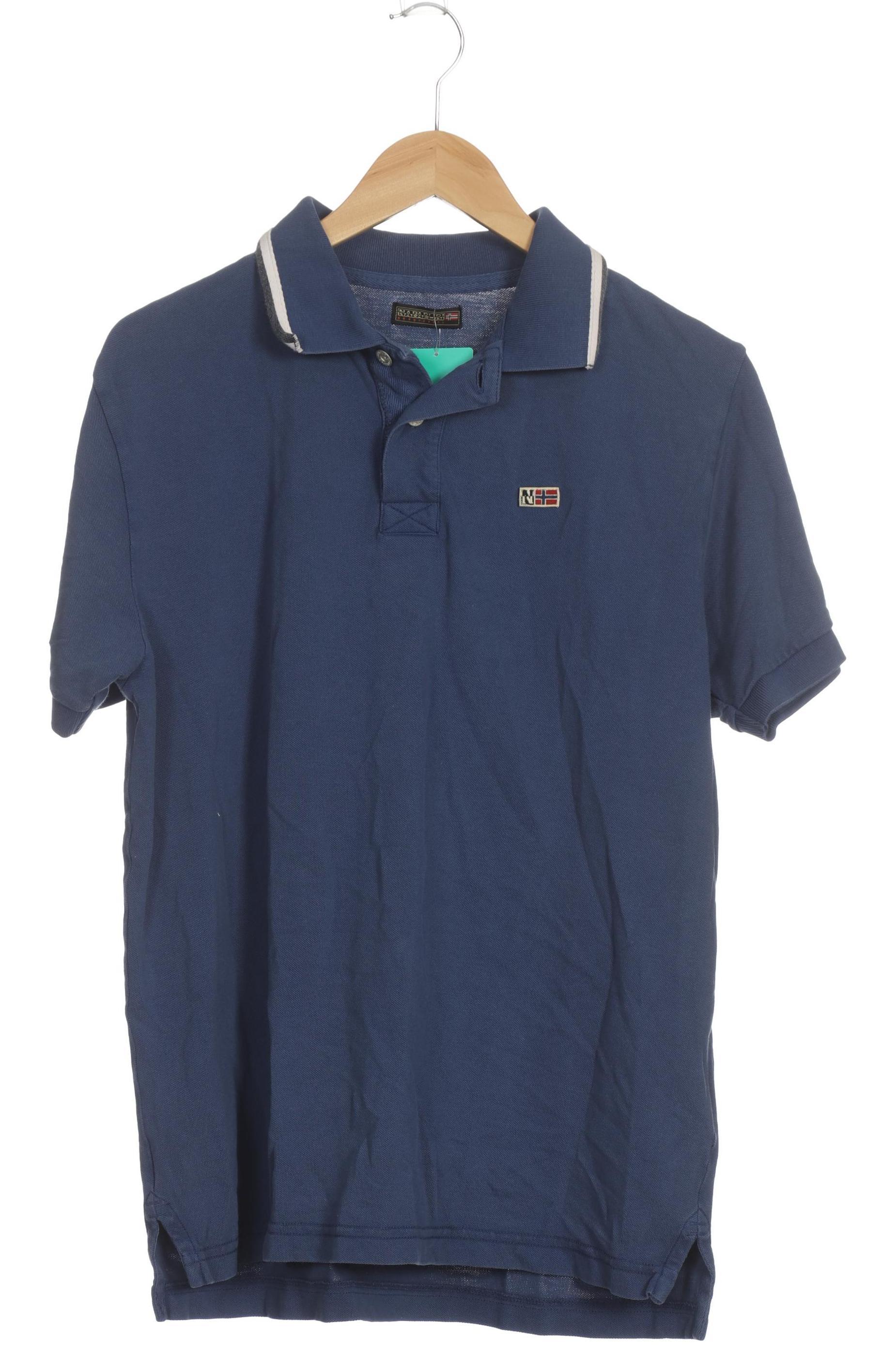 

Napapijri Herren Poloshirt, blau, Gr.