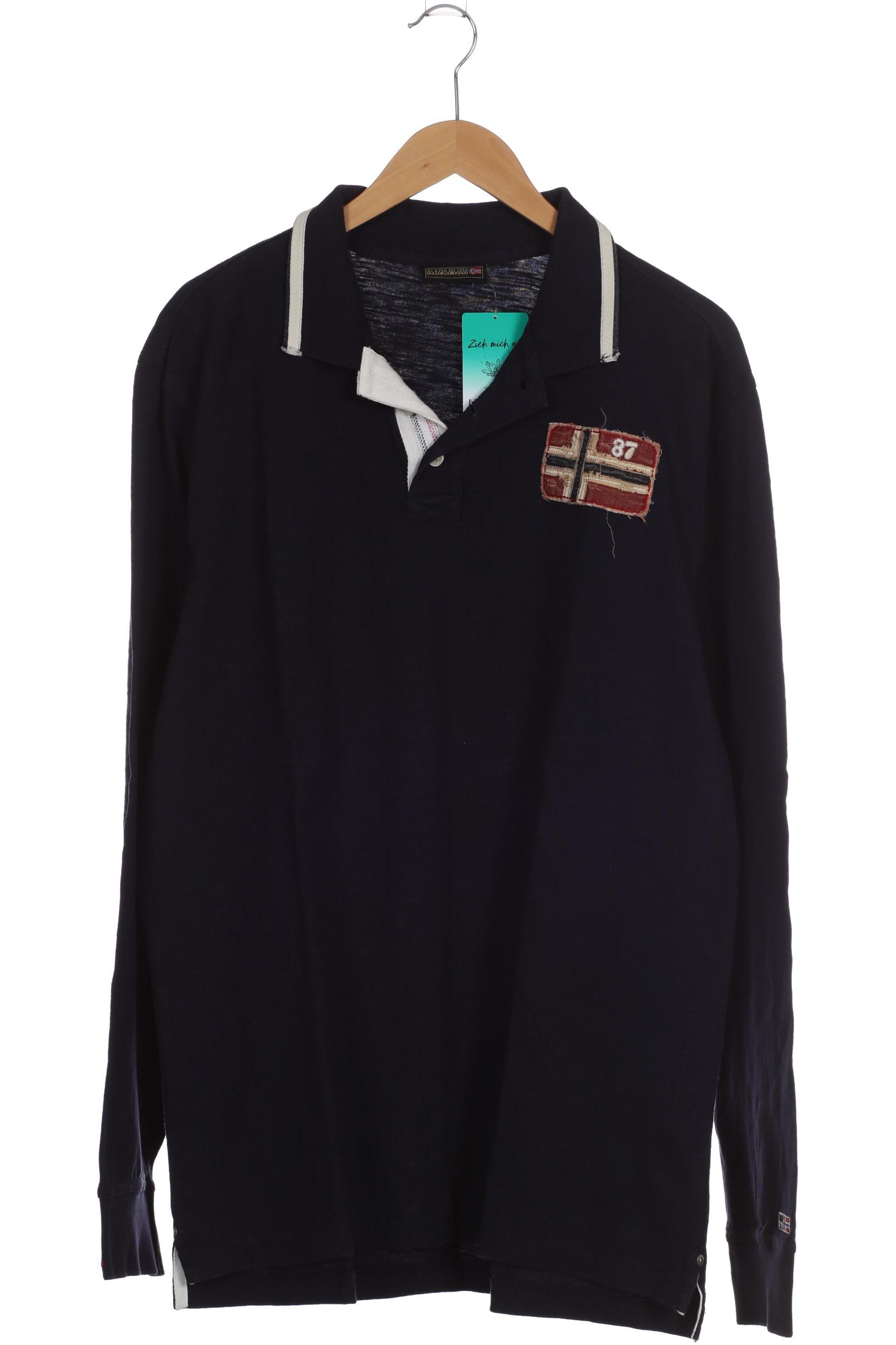 

Napapijri Herren Poloshirt, blau, Gr.
