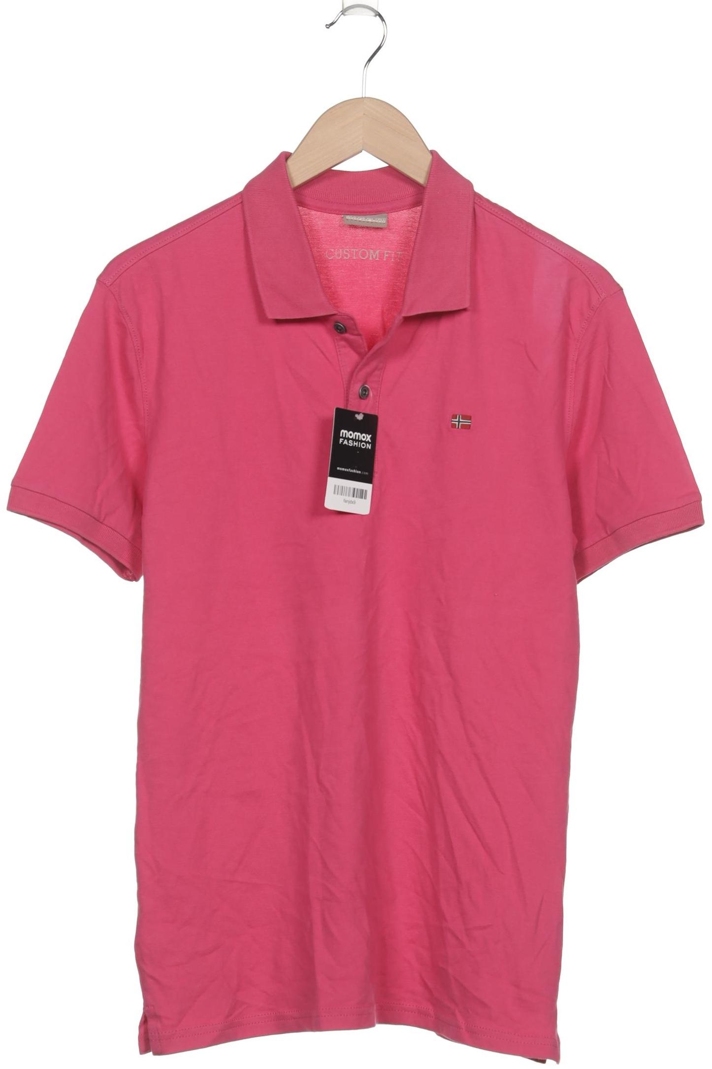 

Napapijri Herren Poloshirt, pink, Gr. 48