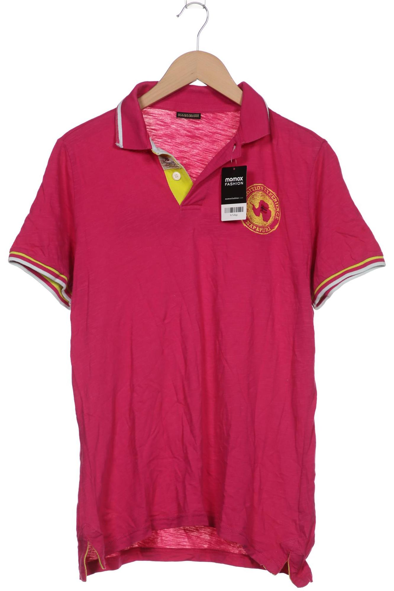 

Napapijri Herren Poloshirt, pink