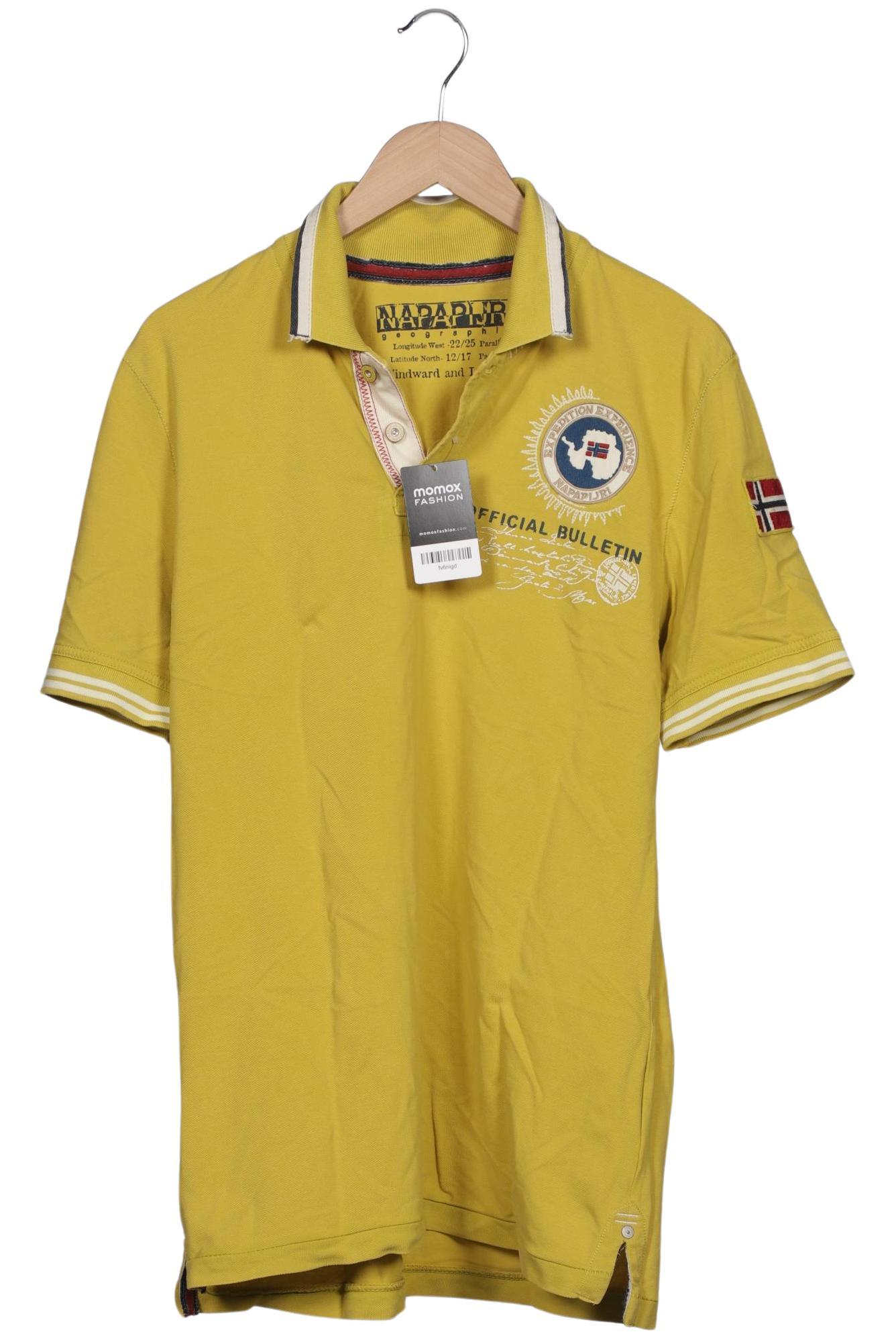 

Napapijri Herren Poloshirt, gelb, Gr. 54