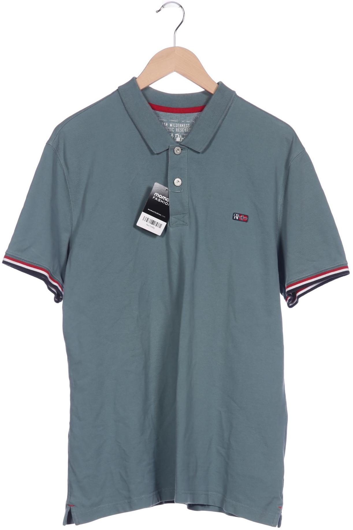 

Napapijri Herren Poloshirt, grün, Gr. 56