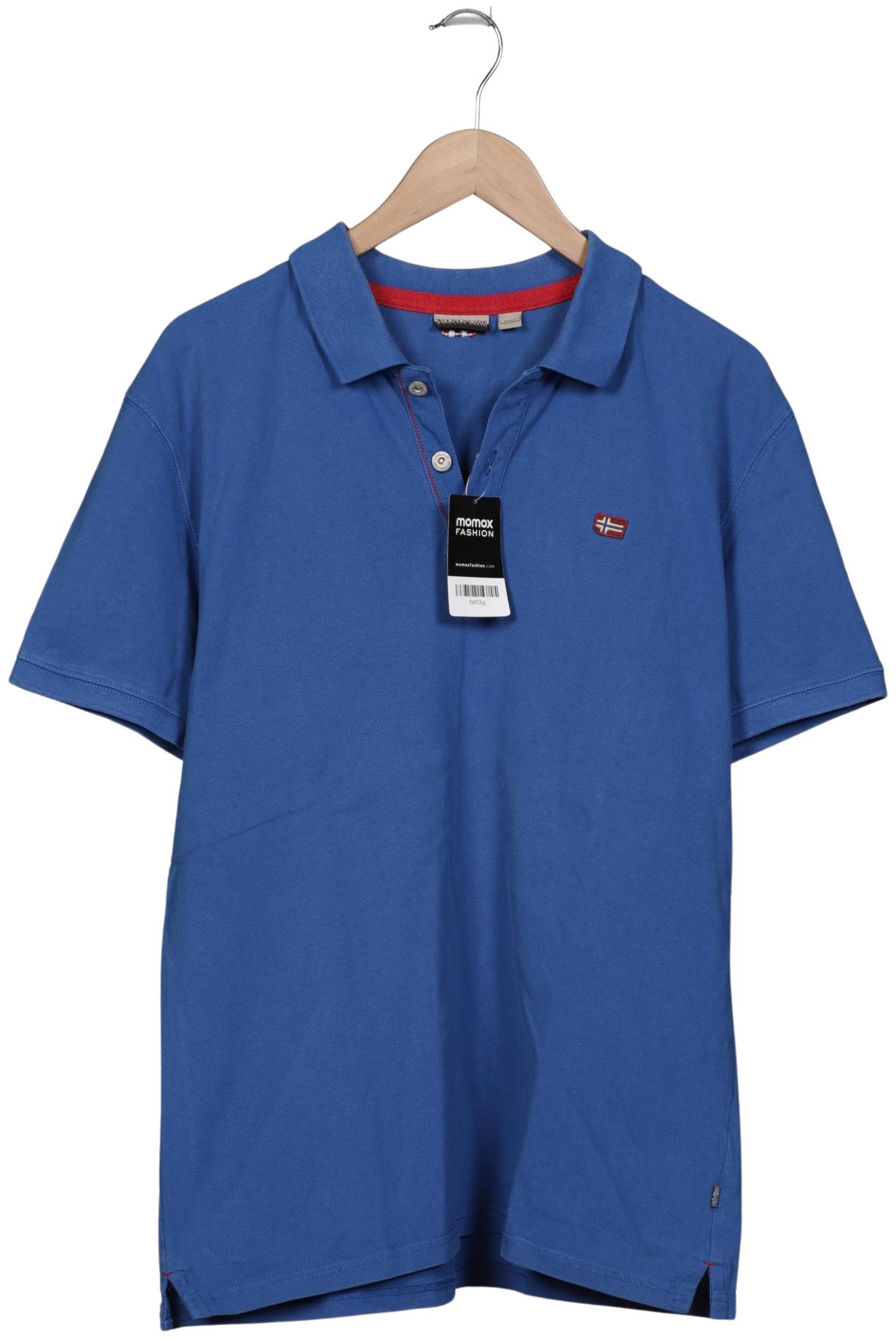 

Napapijri Herren Poloshirt, blau, Gr. 54