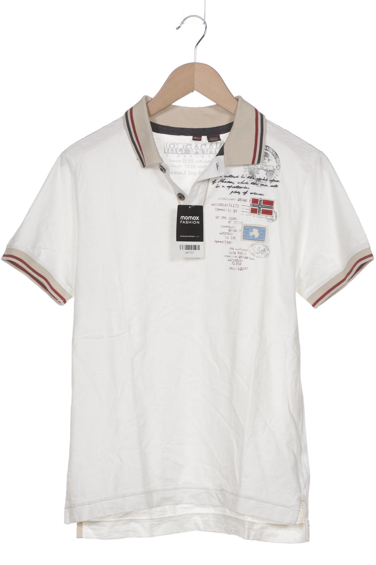 

Napapijri Herren Poloshirt, weiß, Gr. 46