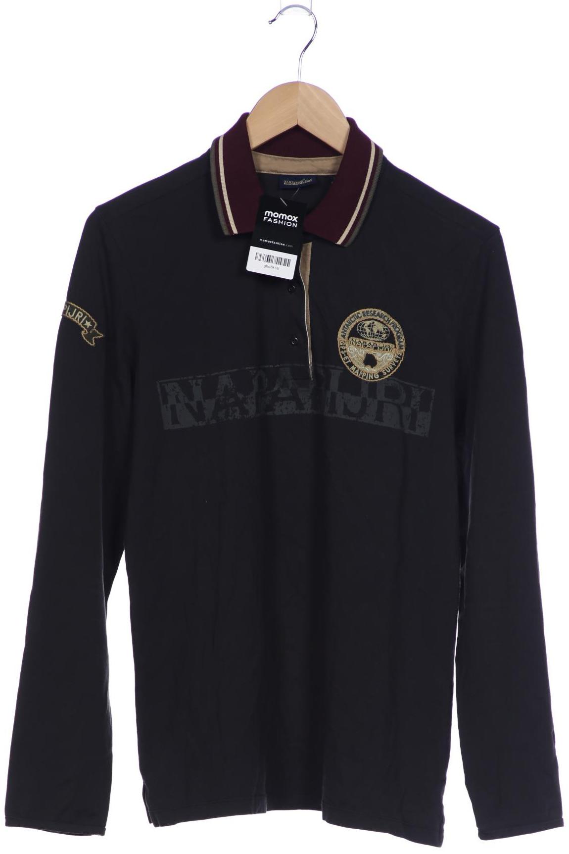 

Napapijri Herren Poloshirt, grau, Gr. 56