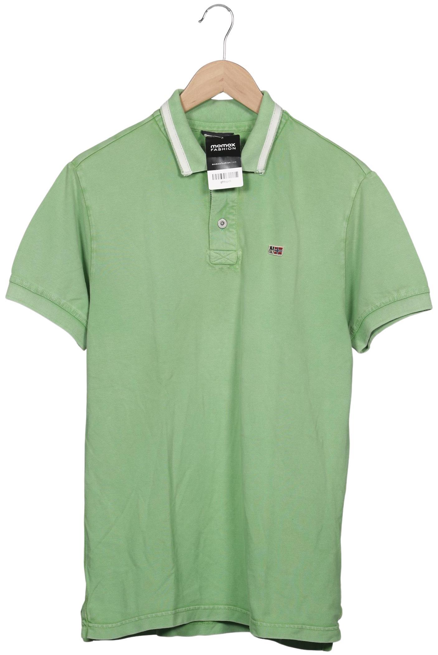 Thumbnail - Napapijri Herren Poloshirt, hellgrün, Gr. 52