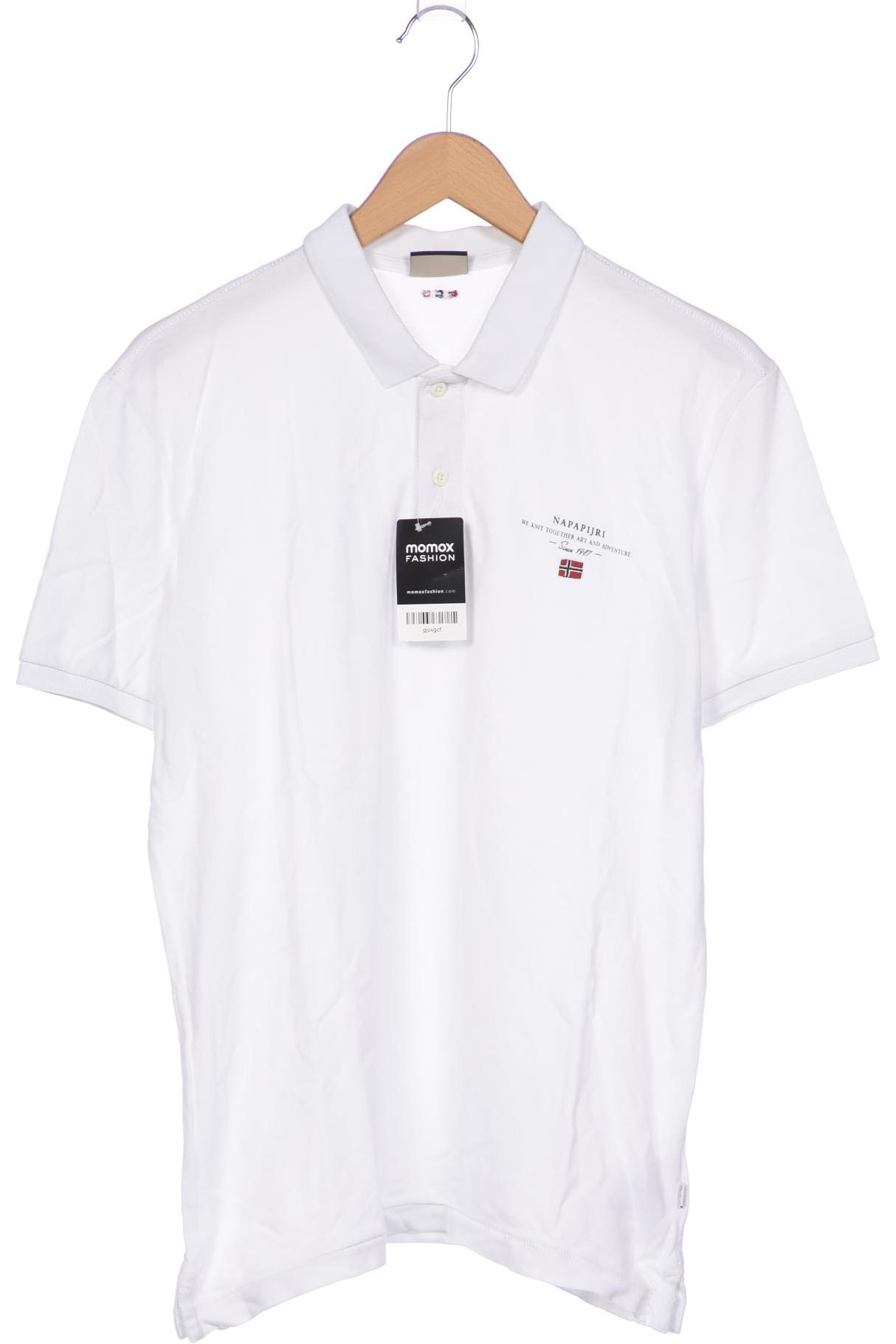 

Napapijri Herren Poloshirt, weiß, Gr. 52