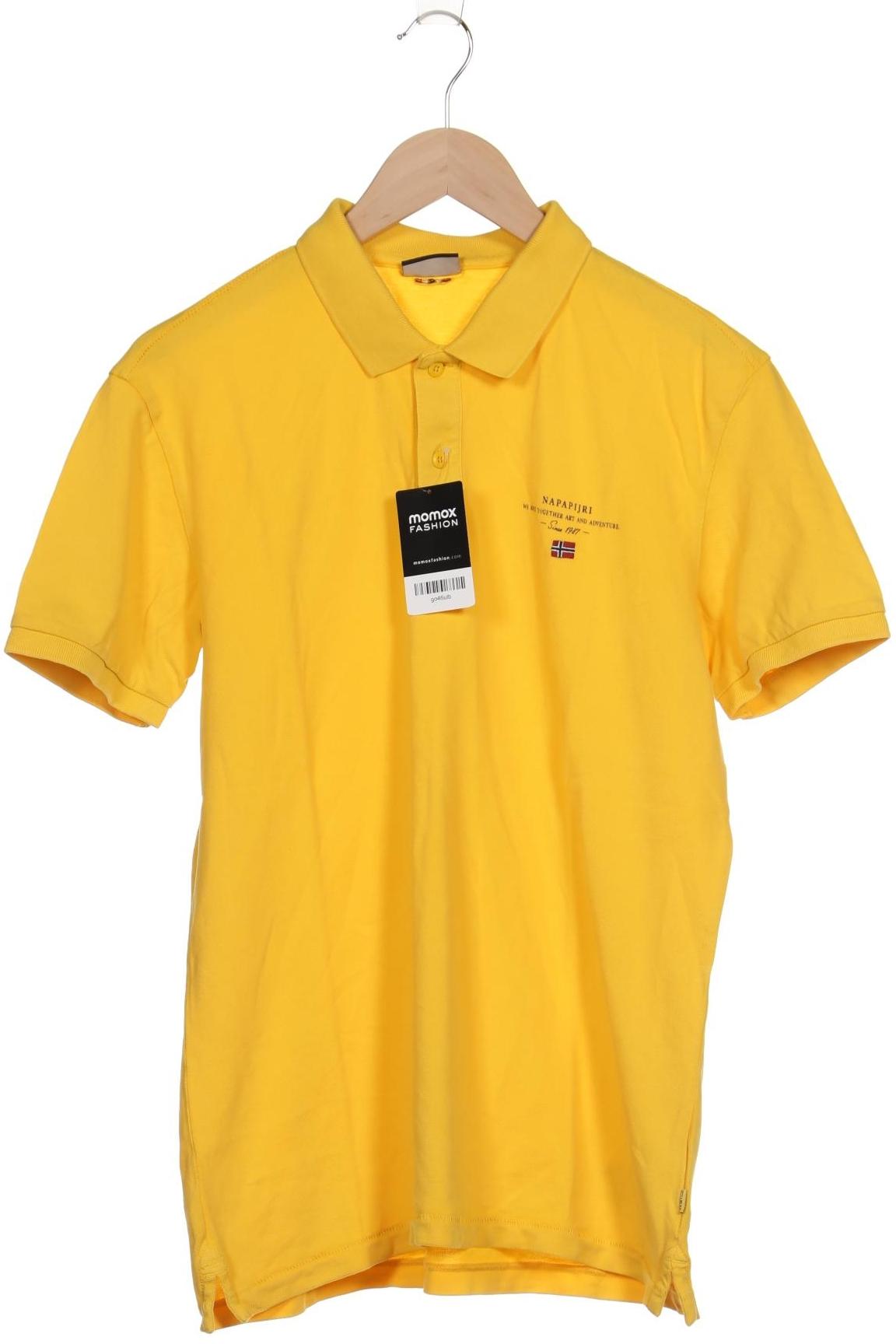 

Napapijri Herren Poloshirt, gelb, Gr. 52