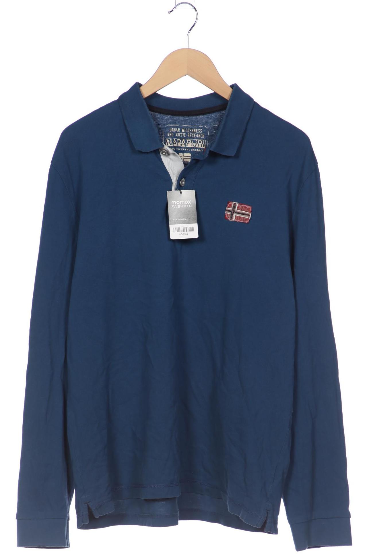 

Napapijri Herren Poloshirt, blau, Gr. 56