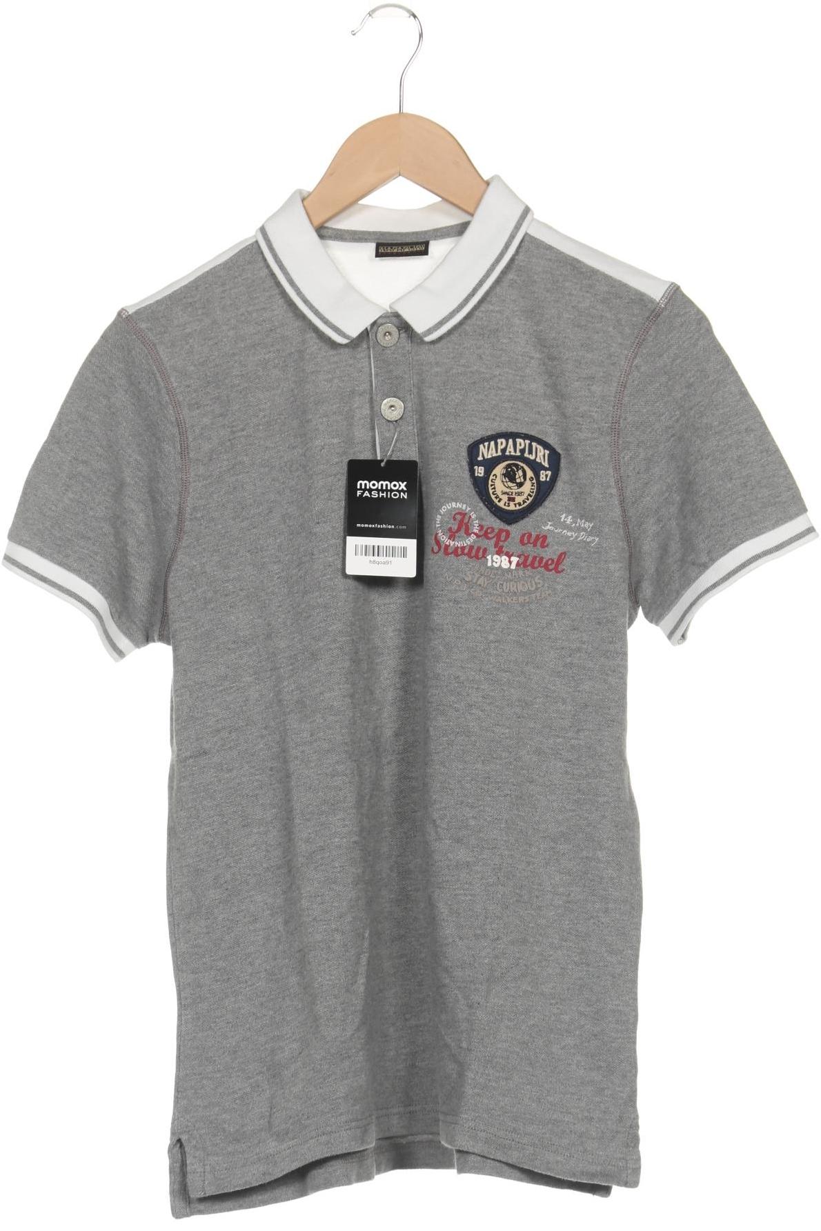

Napapijri Herren Poloshirt, grau, Gr. 46