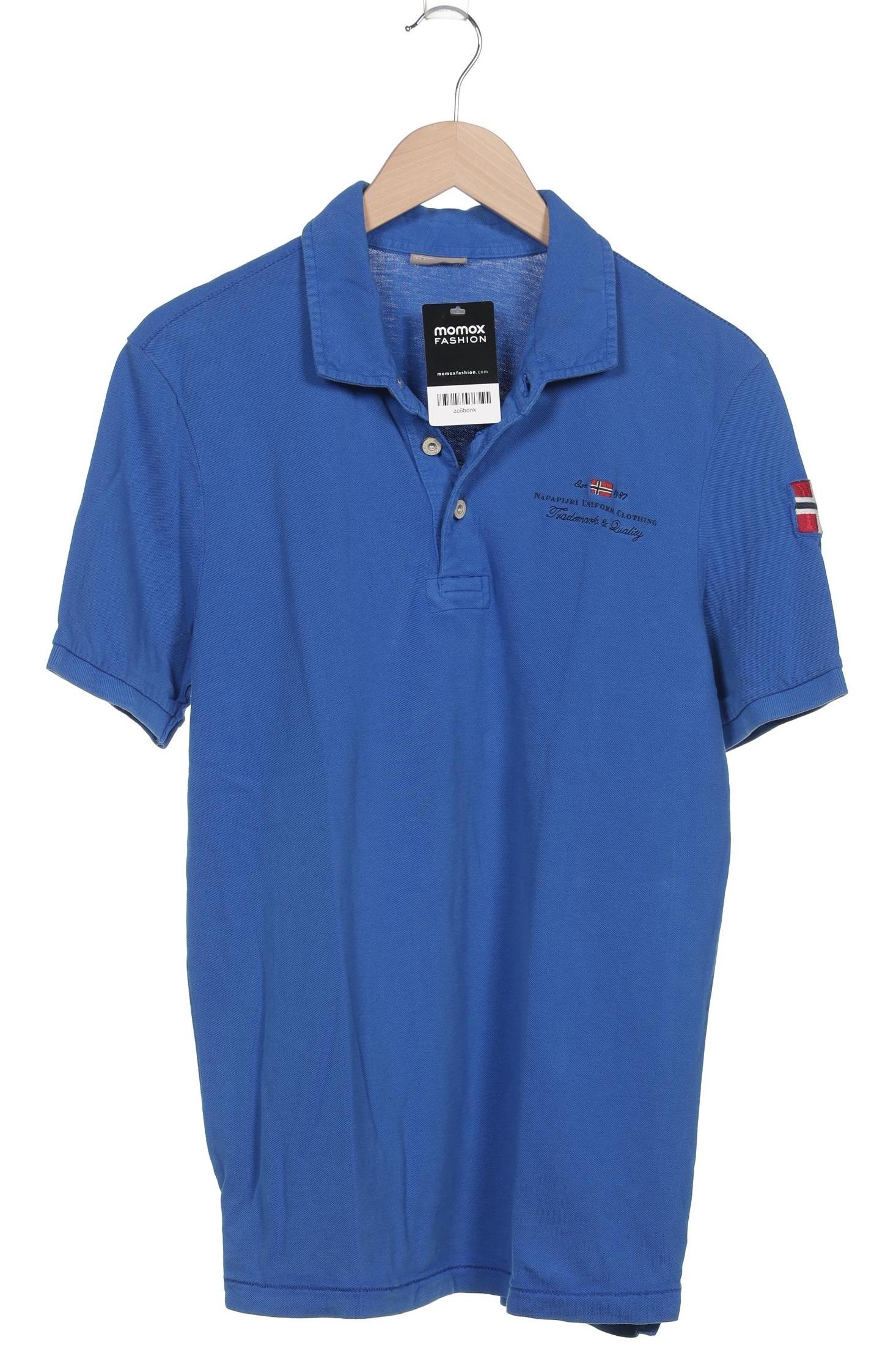

Napapijri Herren Poloshirt, blau, Gr. 48