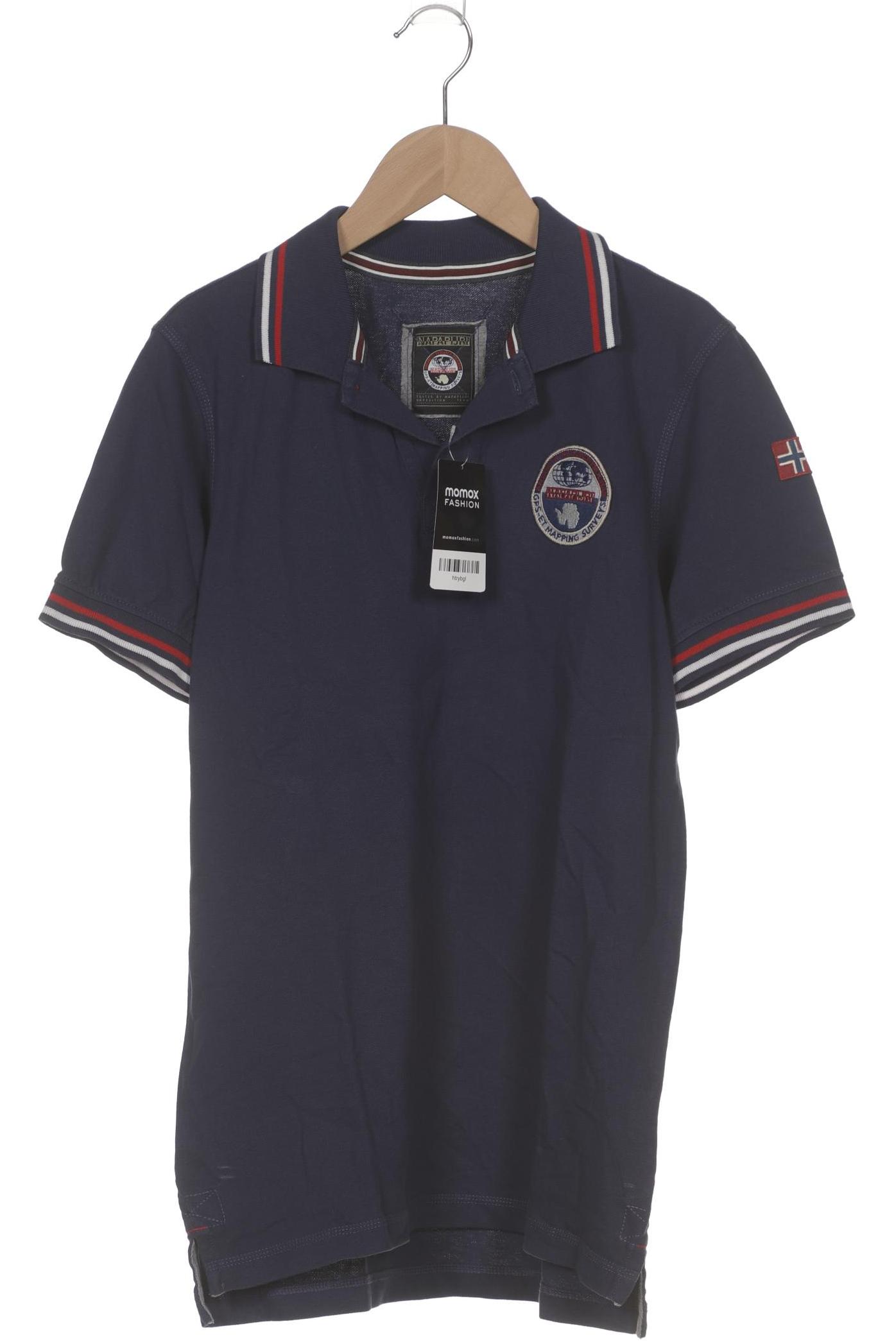 

Napapijri Herren Poloshirt, blau, Gr. 46