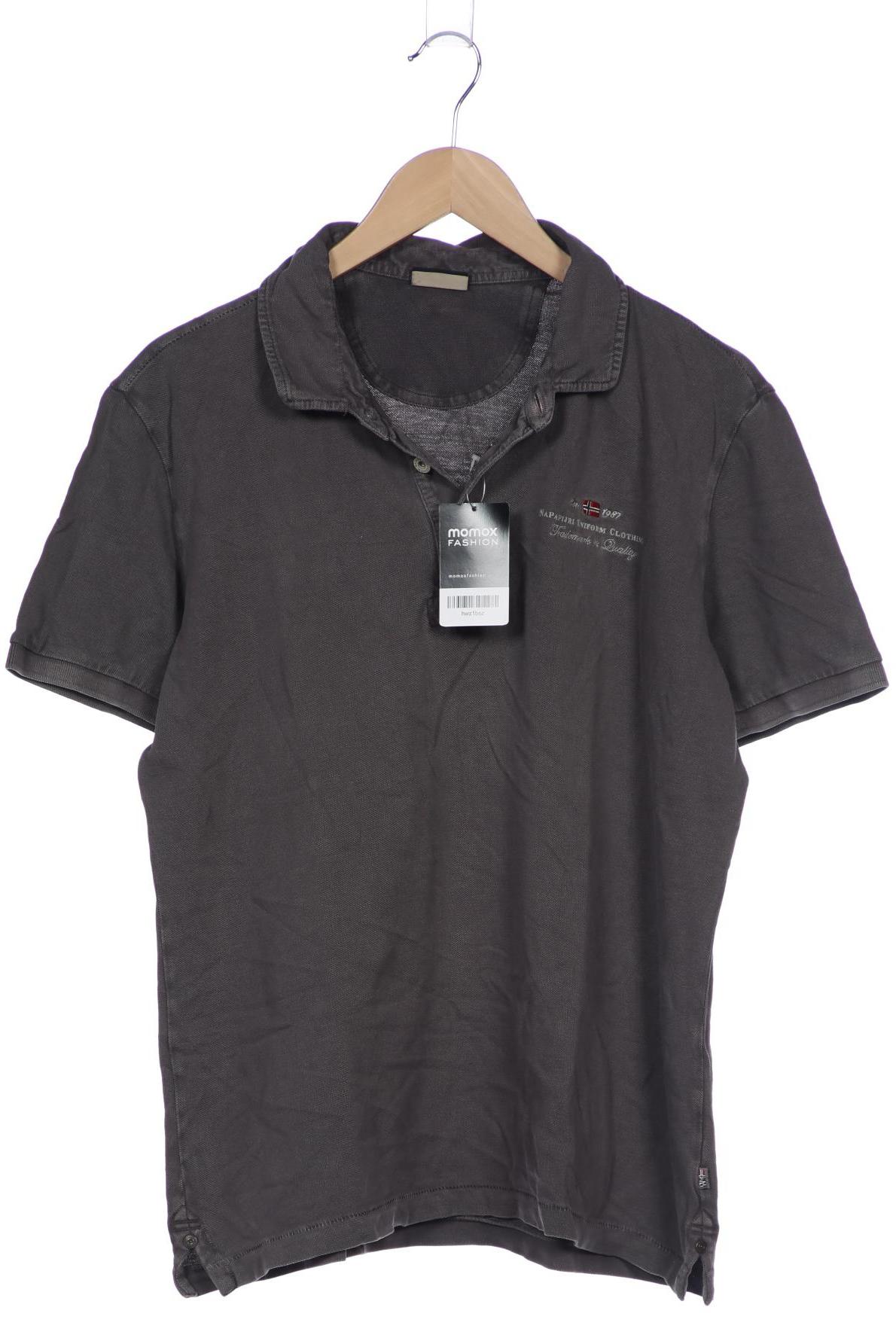 

Napapijri Herren Poloshirt, braun, Gr. 54