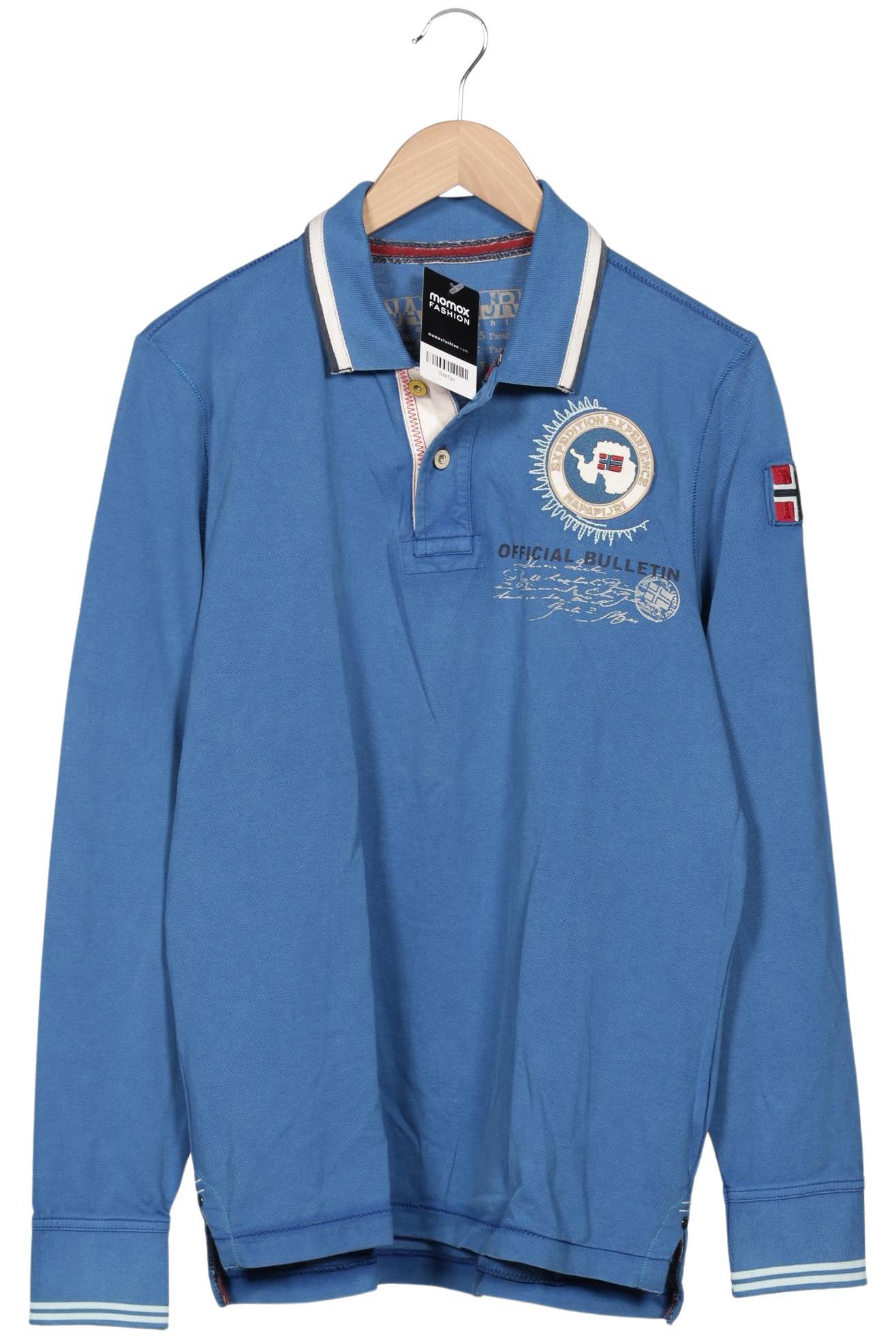 

Napapijri Herren Poloshirt, blau, Gr. 48