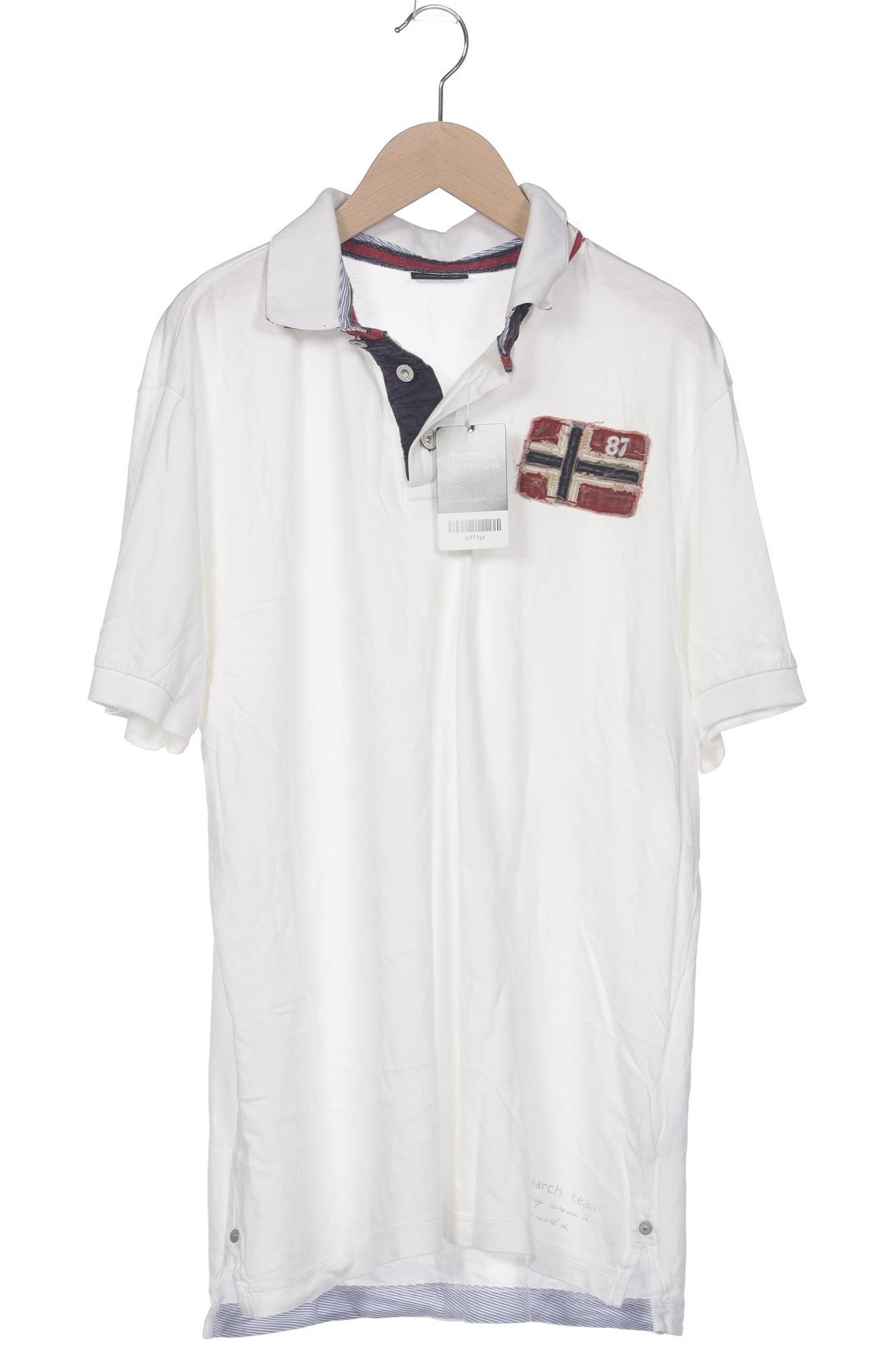

Napapijri Herren Poloshirt, weiß, Gr. 54