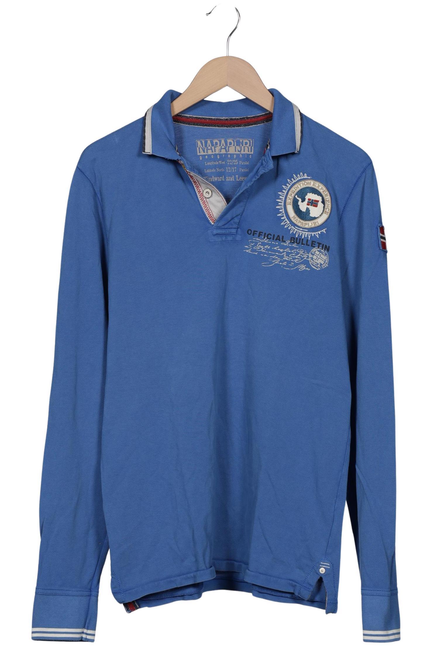 

Napapijri Herren Poloshirt, blau, Gr. 52