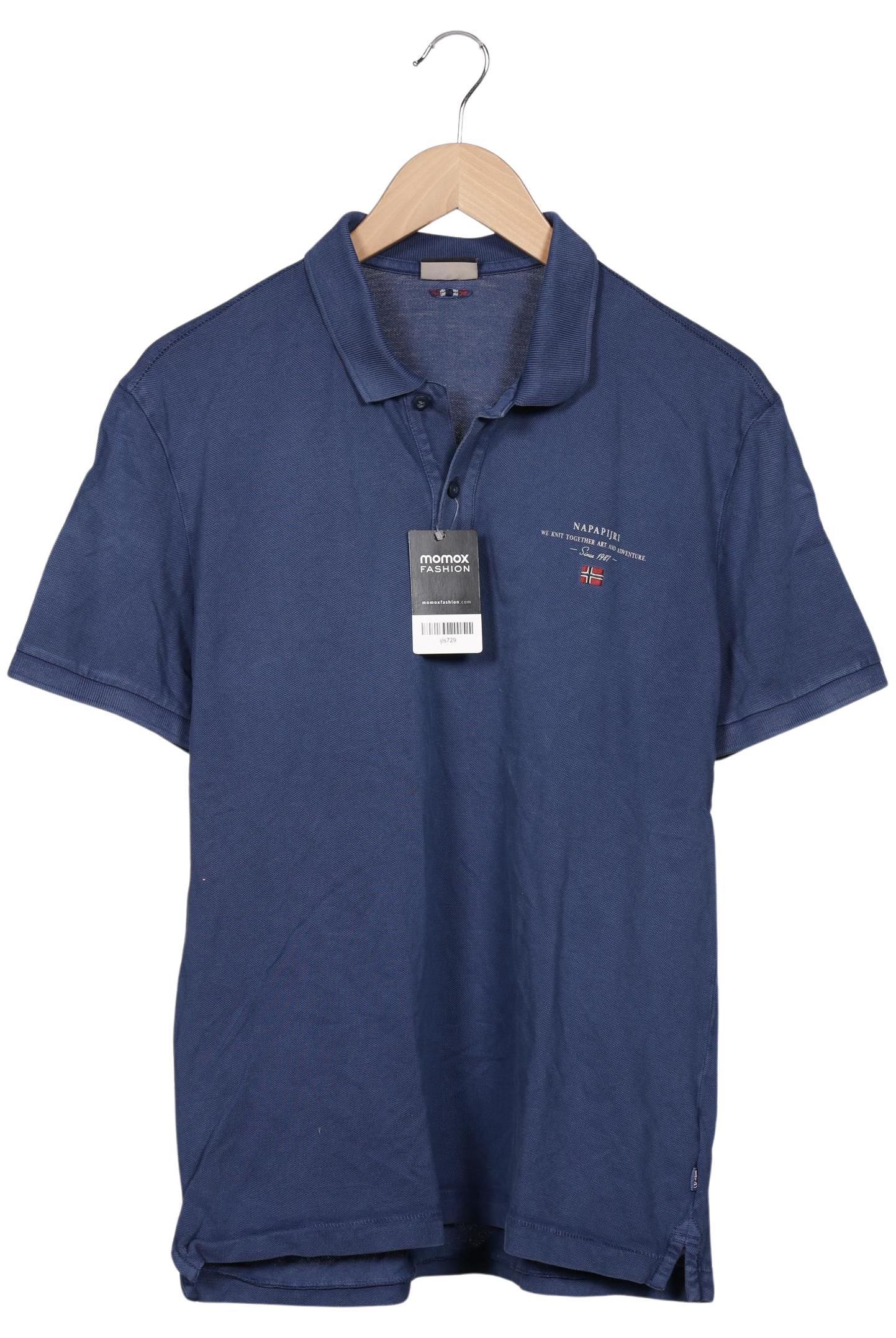 

Napapijri Herren Poloshirt, blau, Gr. 52