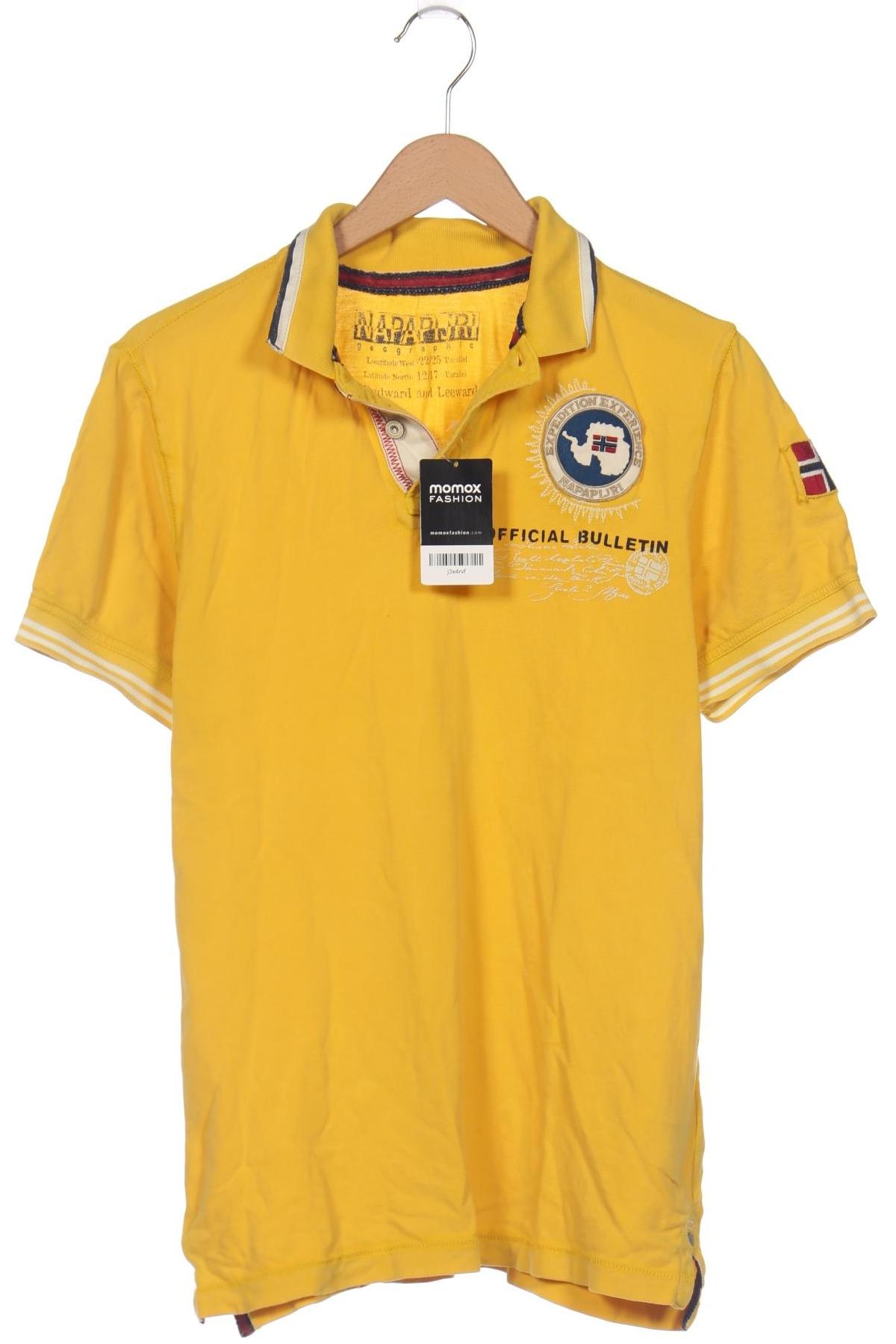 

Napapijri Herren Poloshirt, gelb, Gr. 52