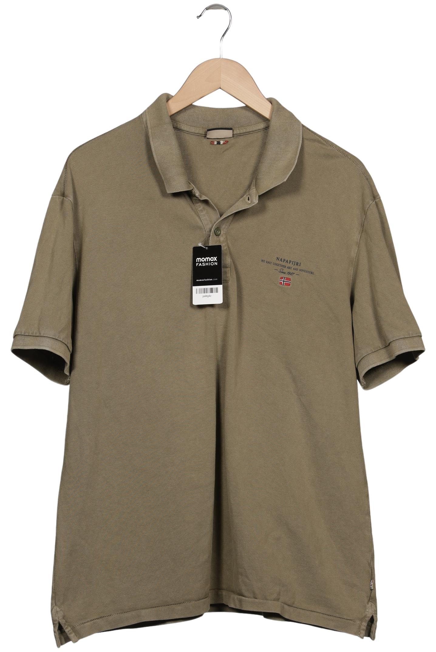 

Napapijri Herren Poloshirt, grün, Gr. 56