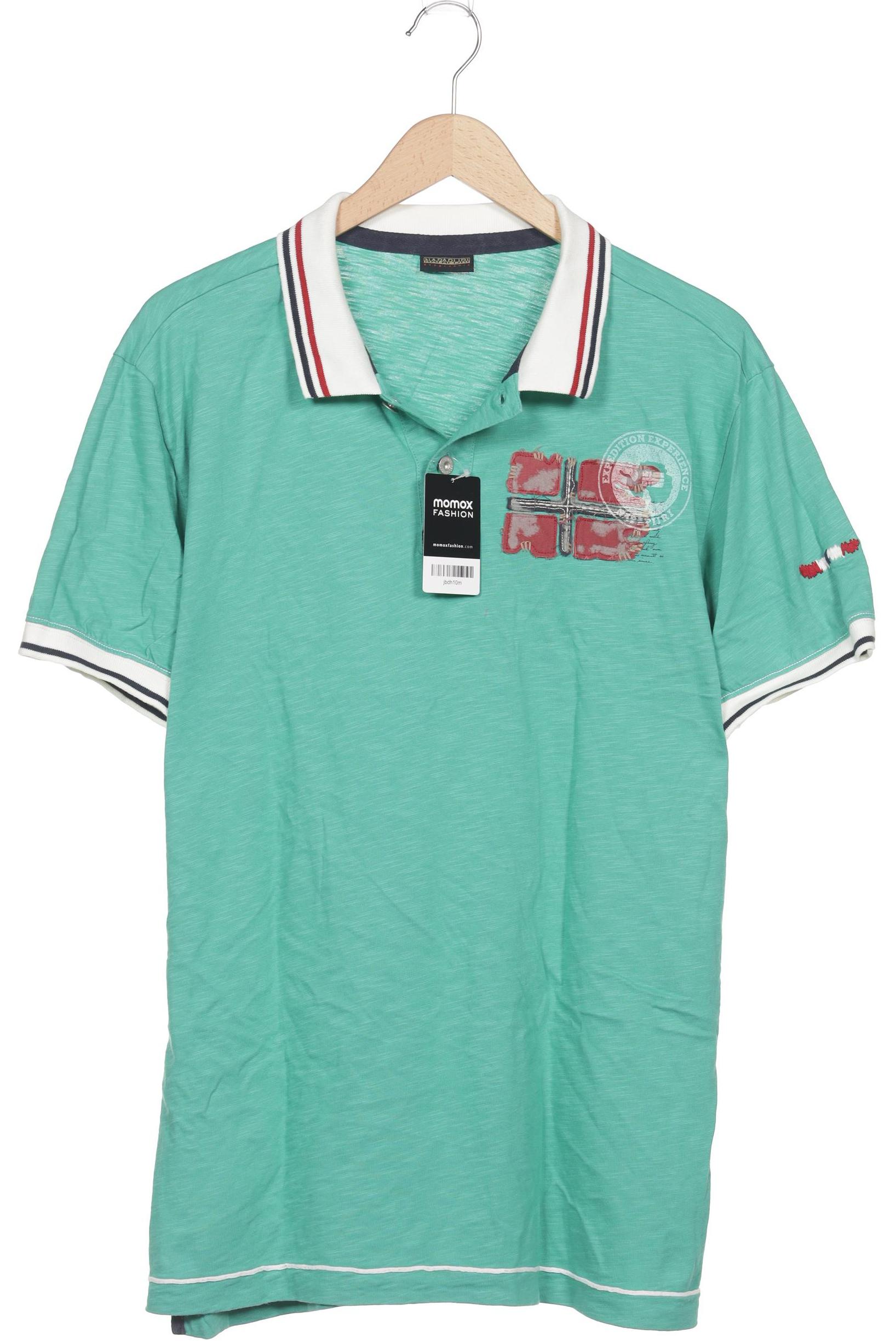 

Napapijri Herren Poloshirt, grün, Gr. 54
