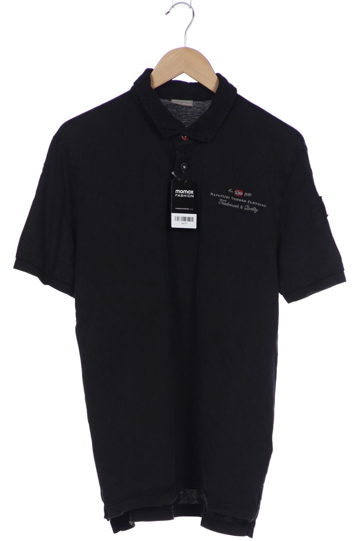

Napapijri Herren Poloshirt, schwarz, Gr. 52