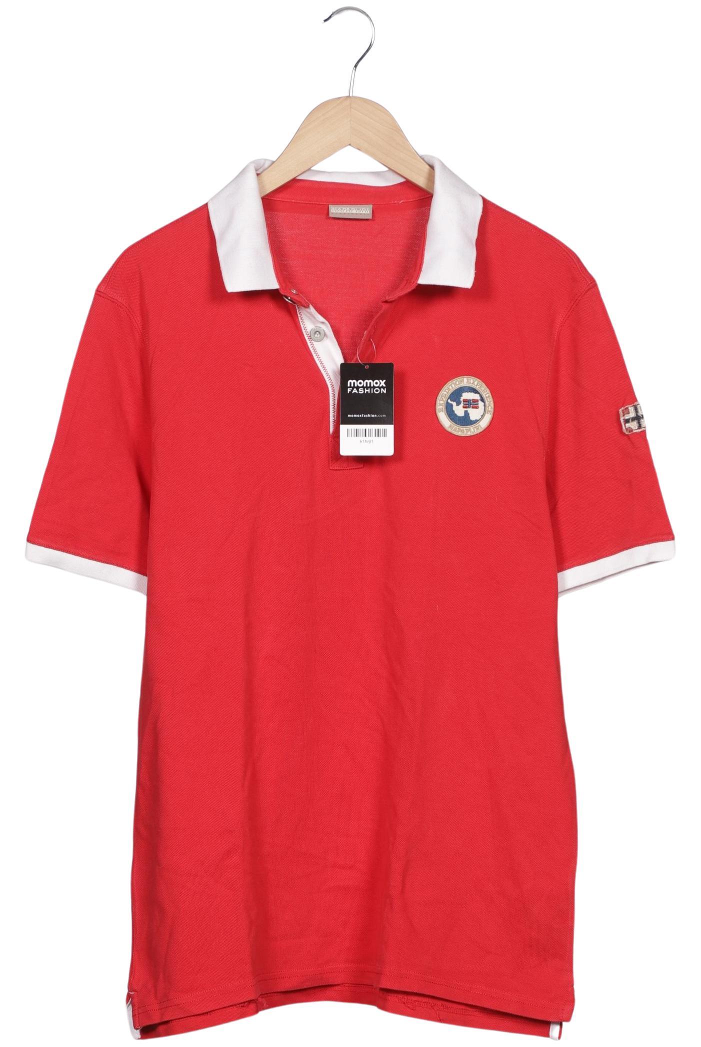 

Napapijri Herren Poloshirt, rot, Gr. 54
