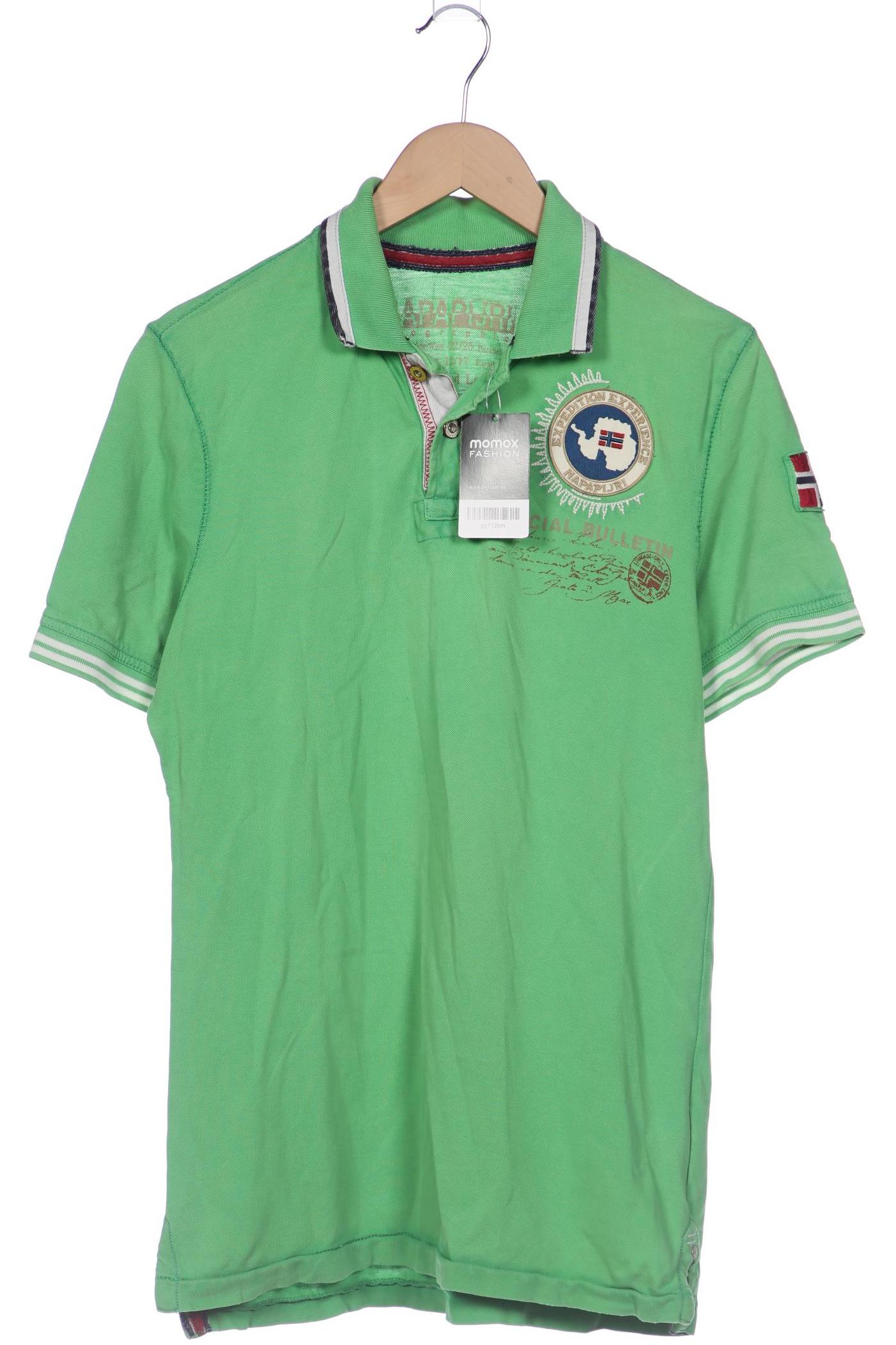 

Napapijri Herren Poloshirt, grün, Gr. 48