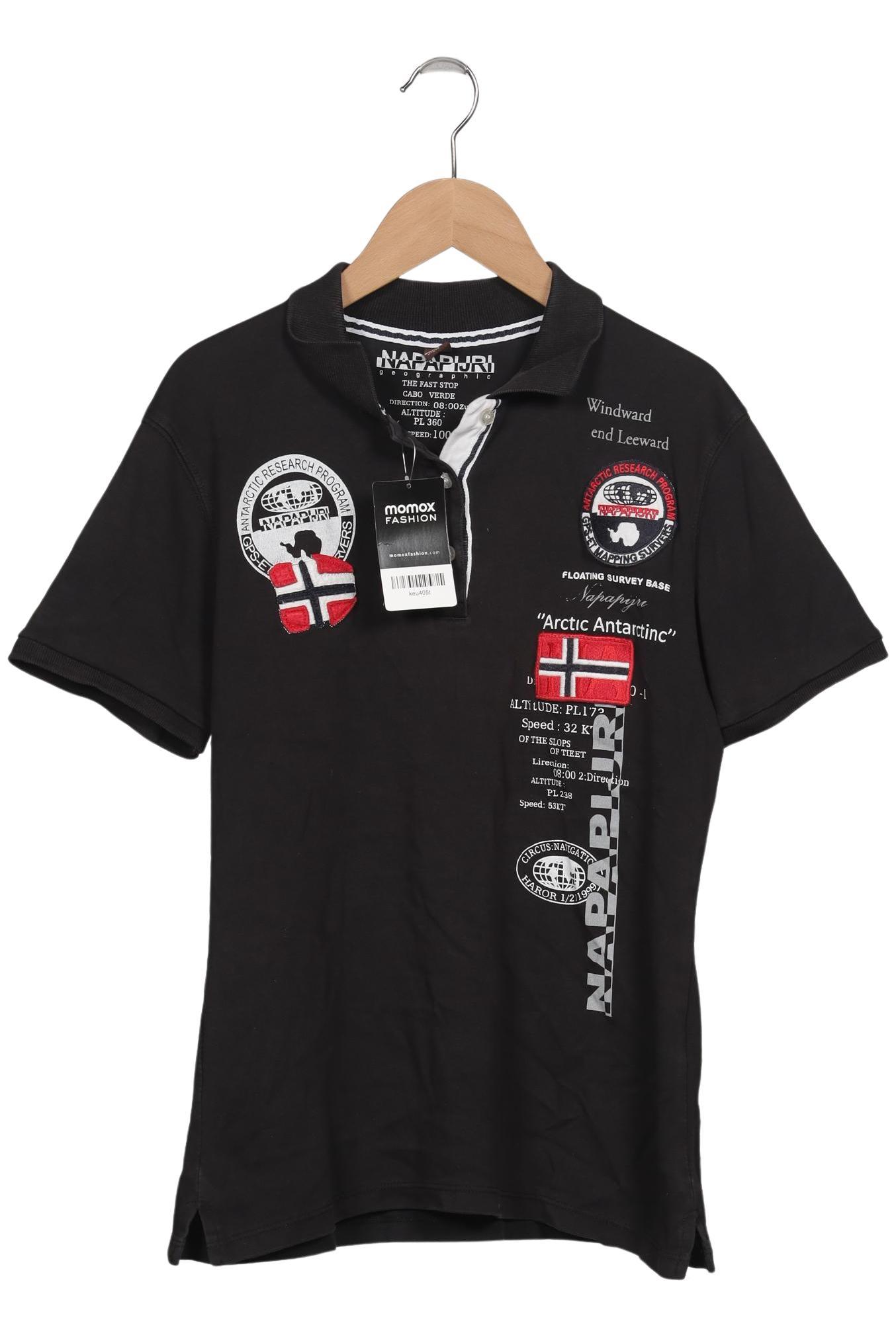 

Napapijri Herren Poloshirt, schwarz, Gr. 56