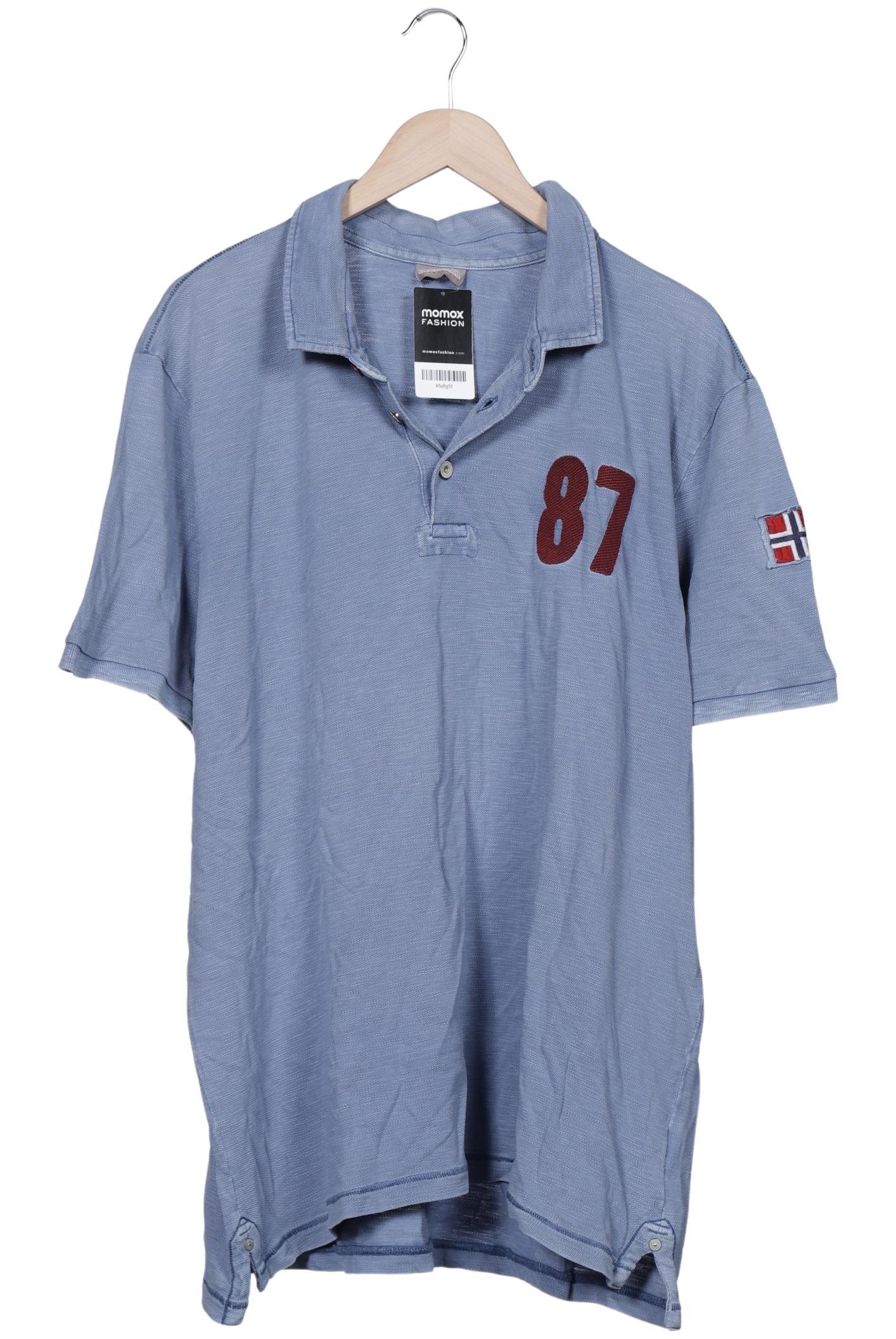 

Napapijri Herren Poloshirt, blau, Gr. 58