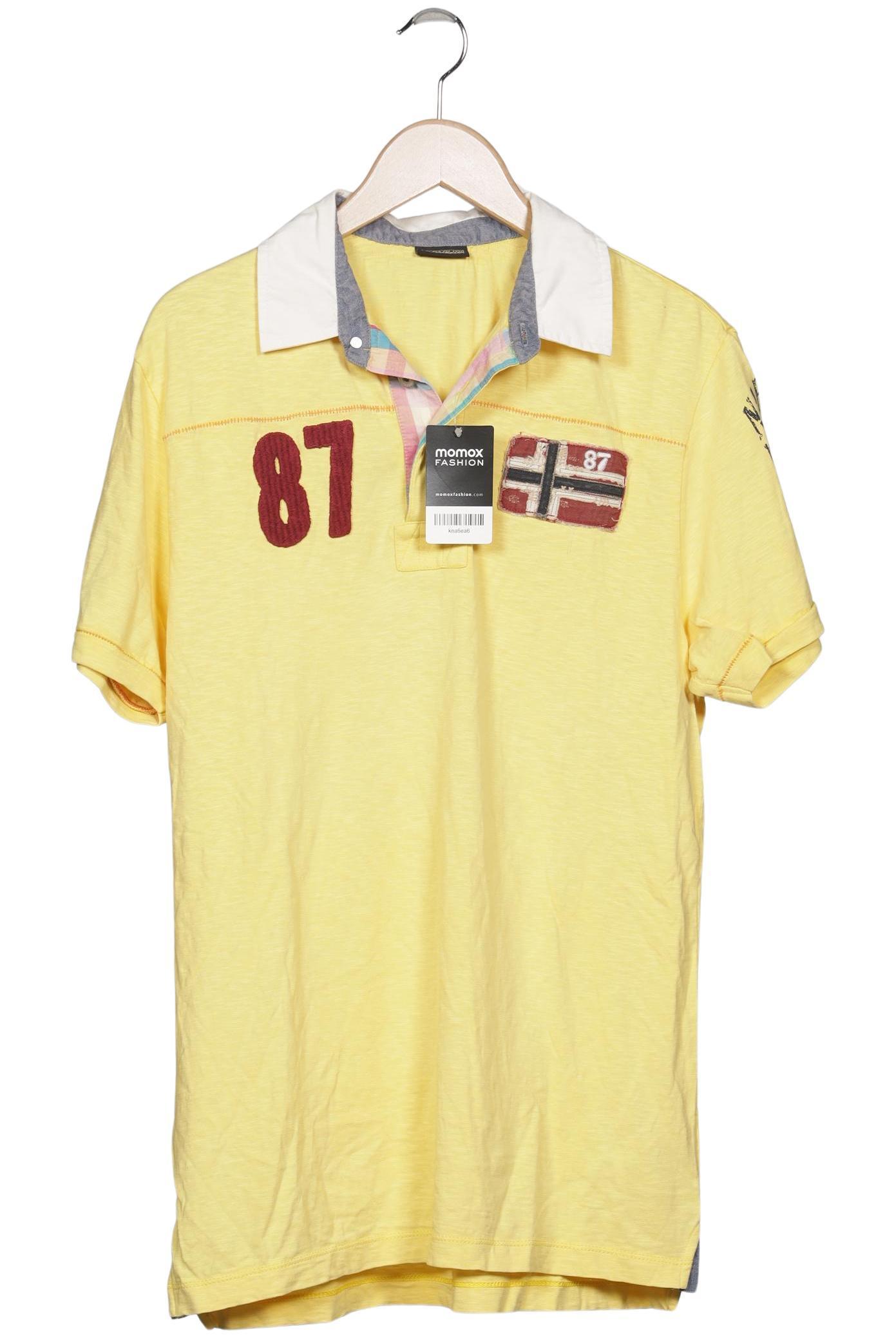 

Napapijri Herren Poloshirt, gelb, Gr. 54