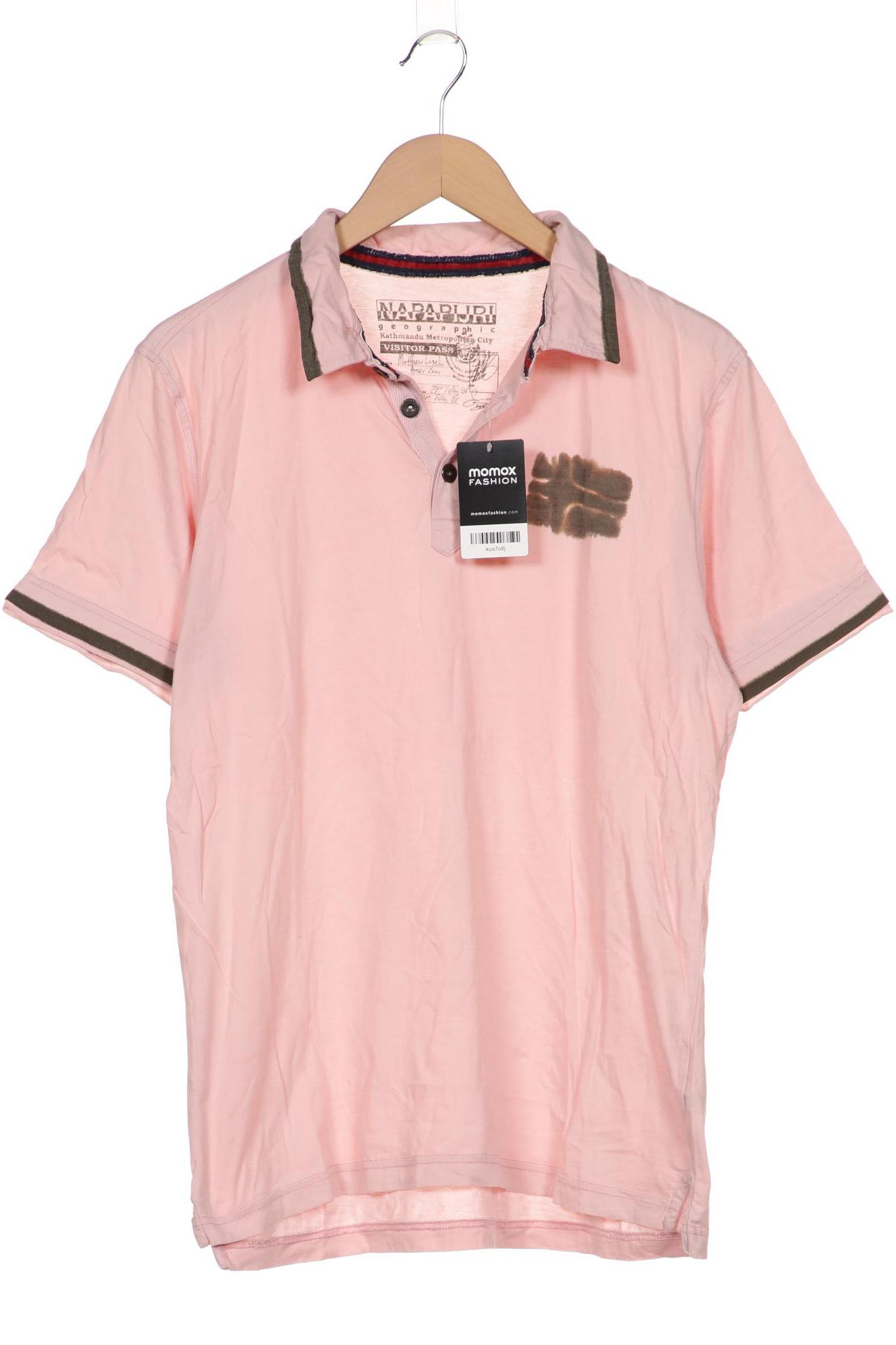

Napapijri Herren Poloshirt, pink