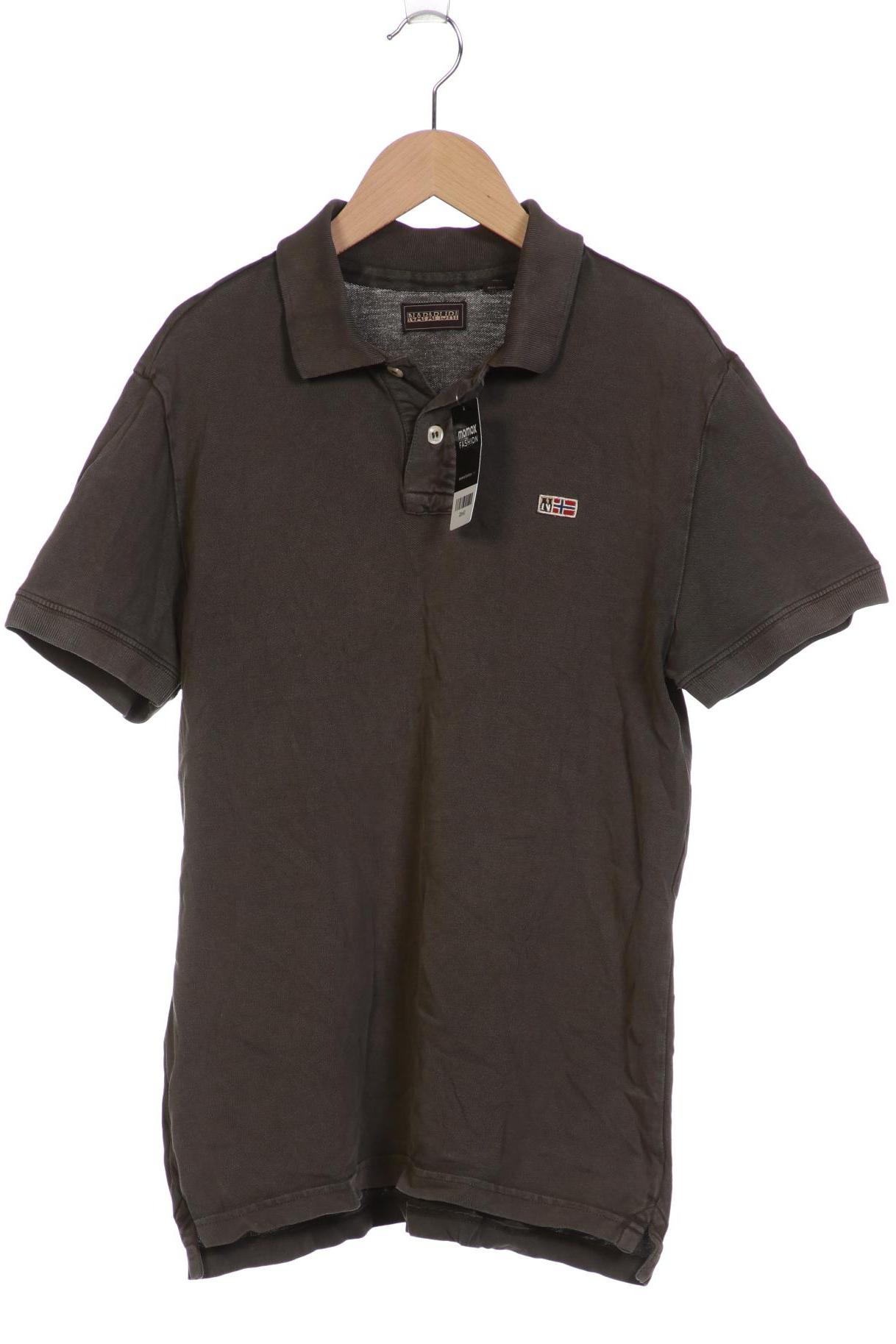 

Napapijri Herren Poloshirt, grau, Gr. 46