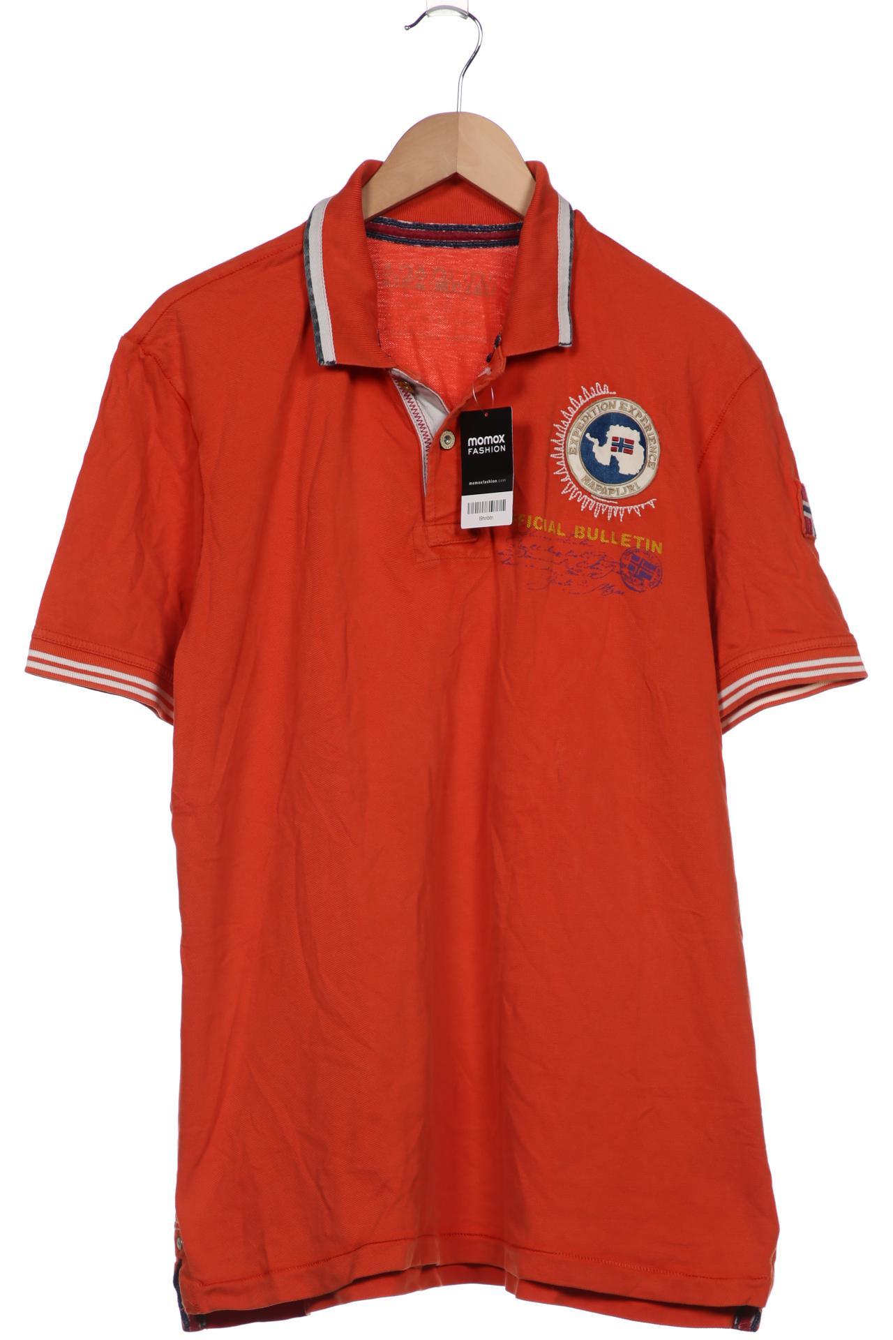 

Napapijri Herren Poloshirt, orange