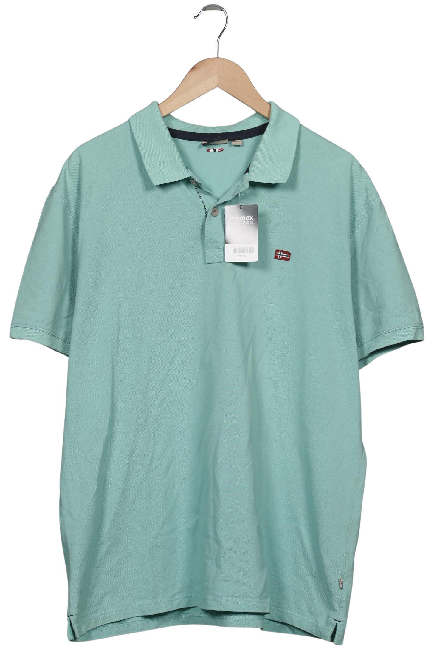 

Napapijri Herren Poloshirt, türkis, Gr. 58