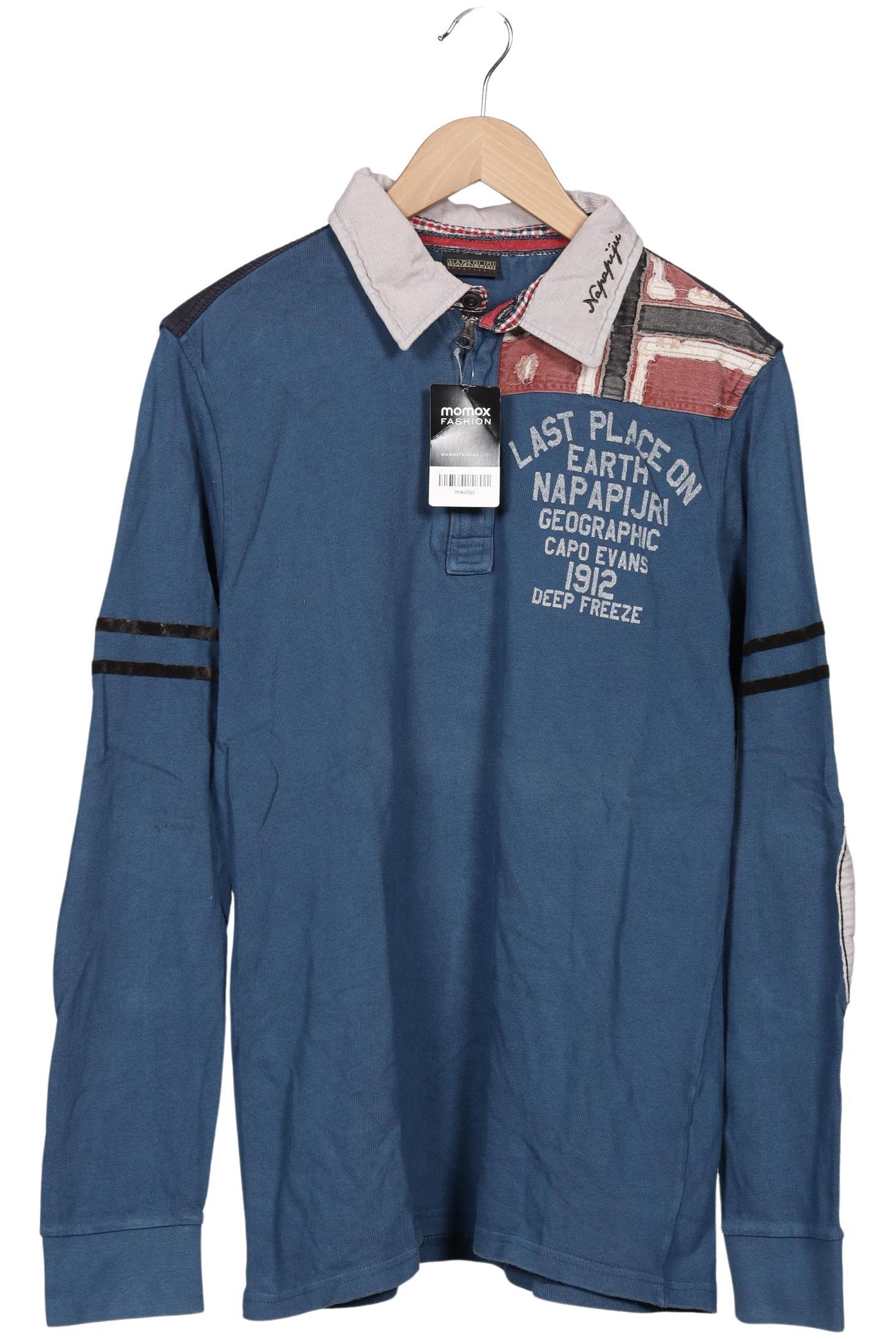 

Napapijri Herren Poloshirt, blau, Gr. 54