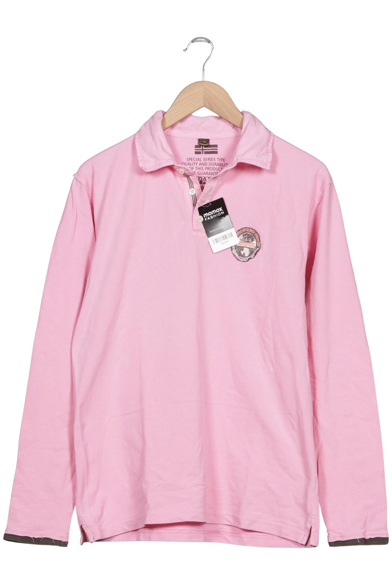 

Napapijri Herren Poloshirt, pink, Gr. 54