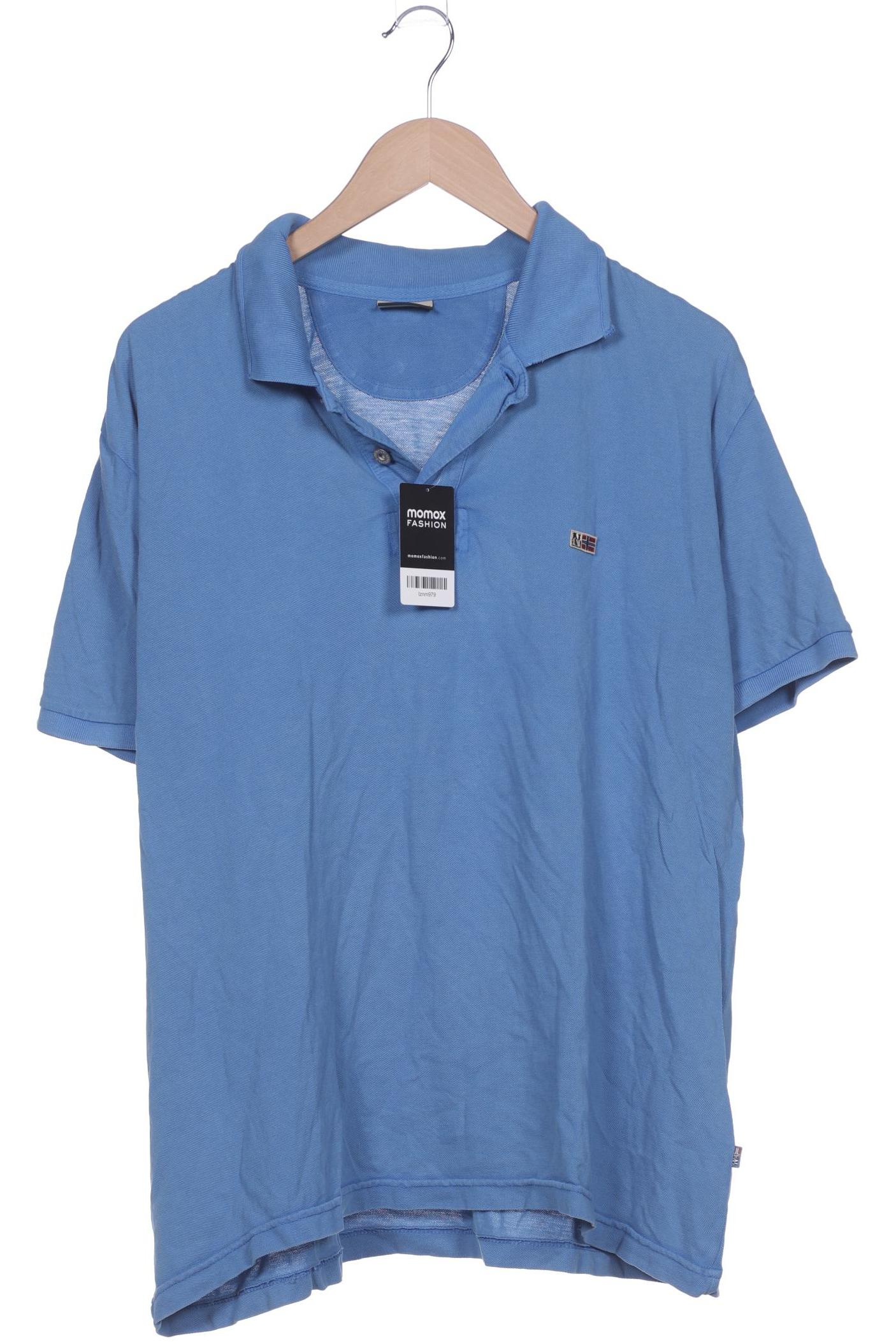 

Napapijri Herren Poloshirt, blau, Gr. 56