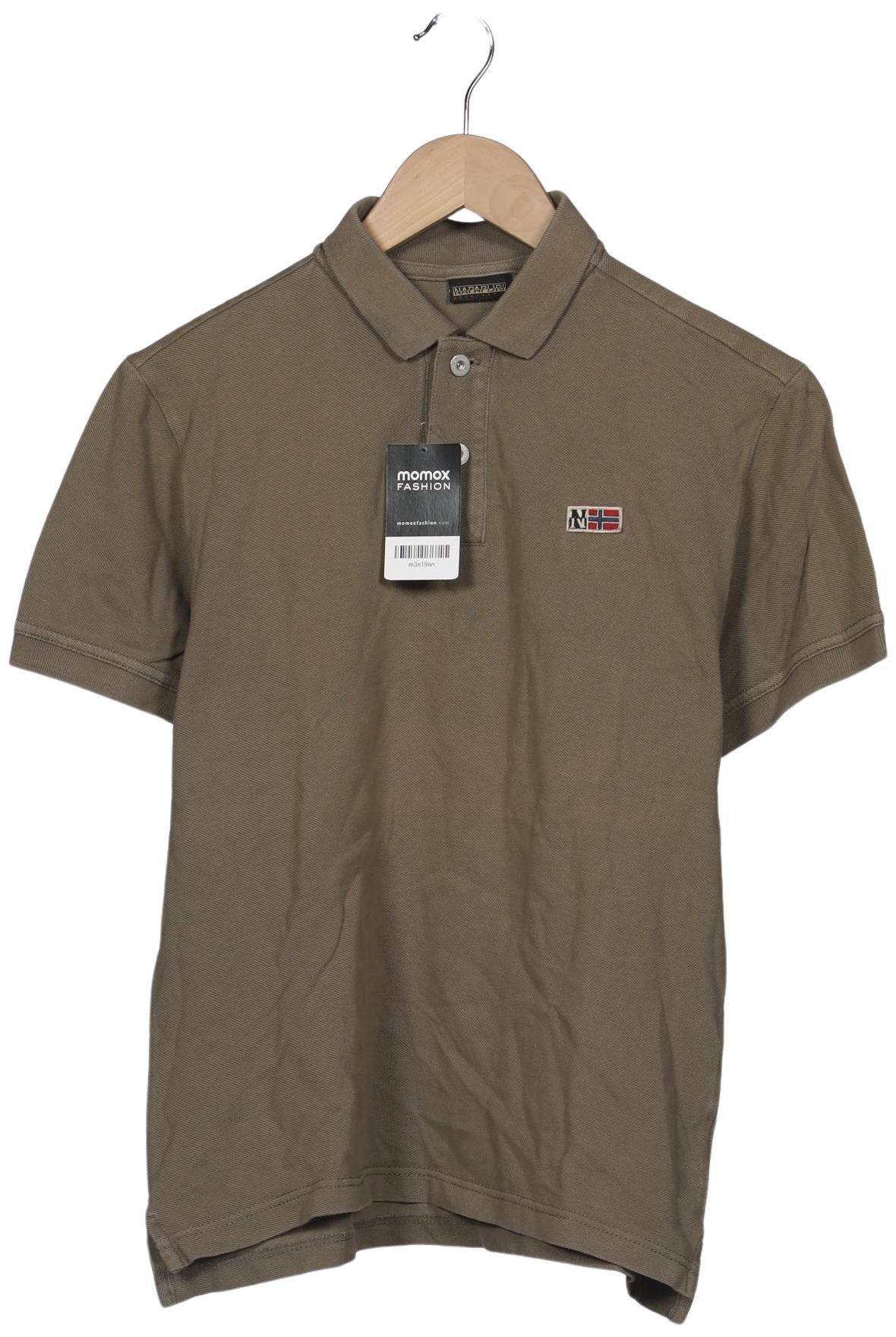 

Napapijri Herren Poloshirt, braun, Gr. 48