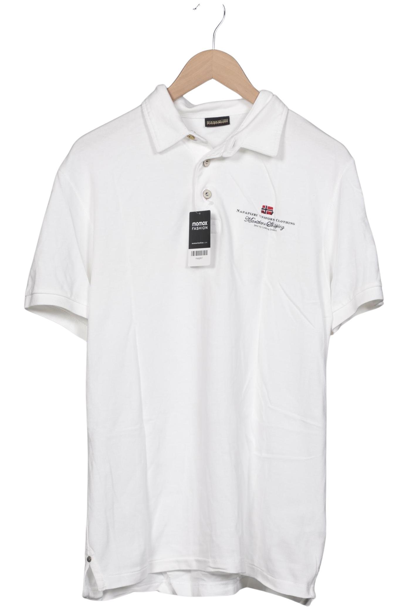 

Napapijri Herren Poloshirt, weiß, Gr. 54