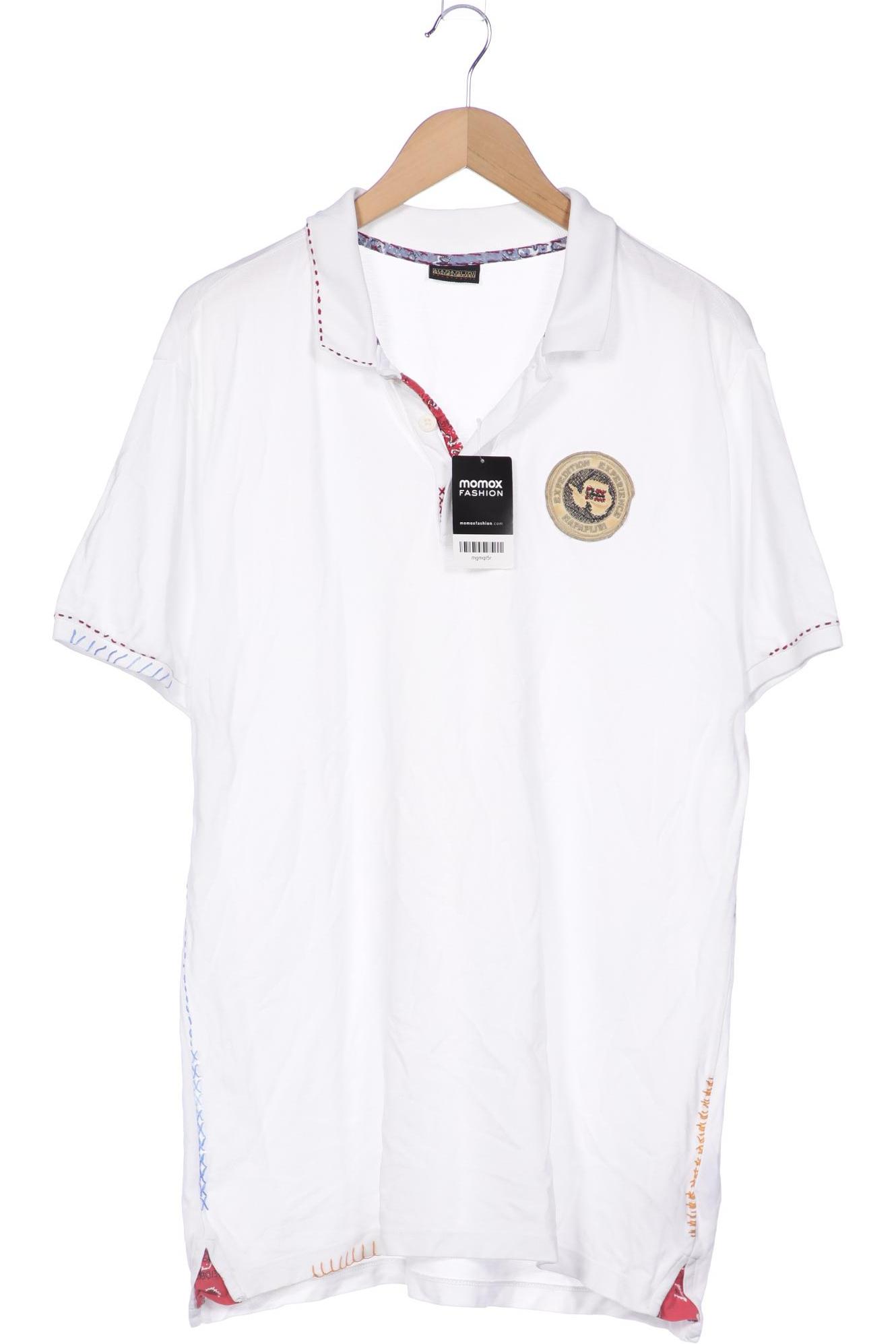 

Napapijri Herren Poloshirt, weiß, Gr. 54