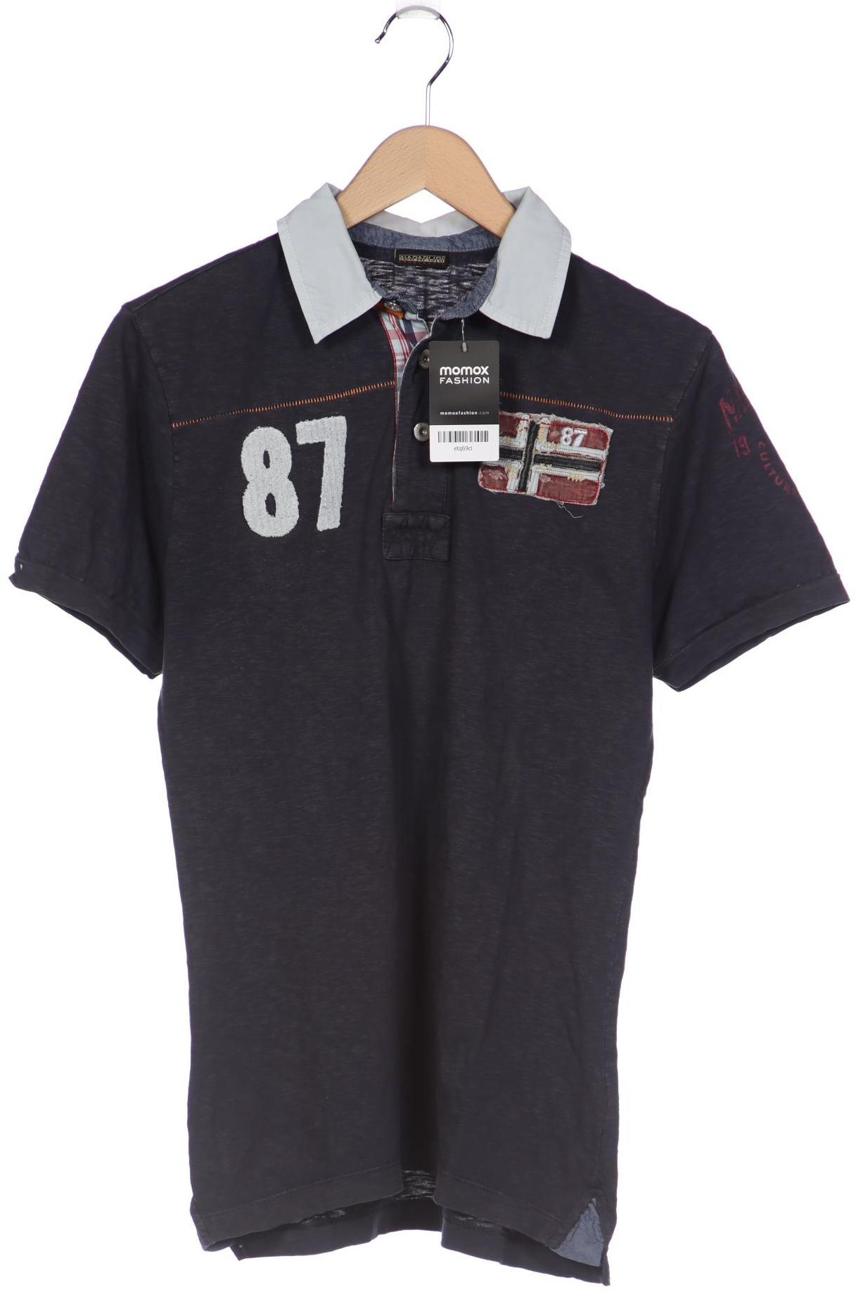 

Napapijri Herren Poloshirt, grau, Gr. 48