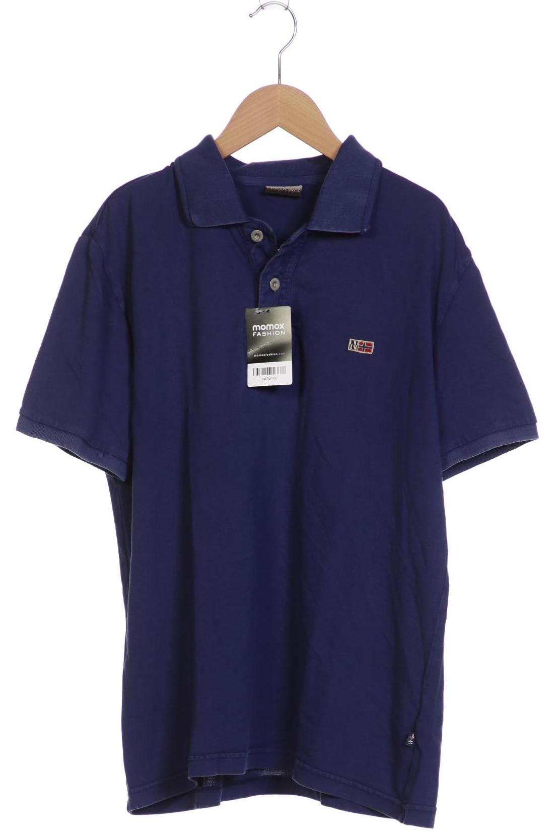 

Napapijri Herren Poloshirt, flieder, Gr. 52