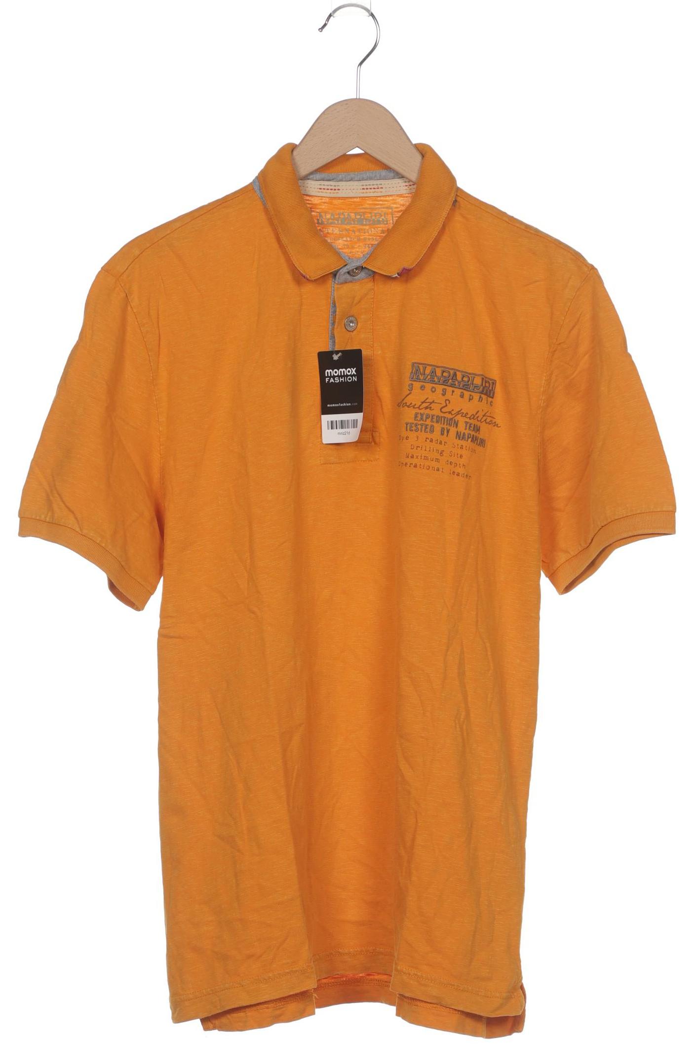 

Napapijri Herren Poloshirt, orange, Gr. 54